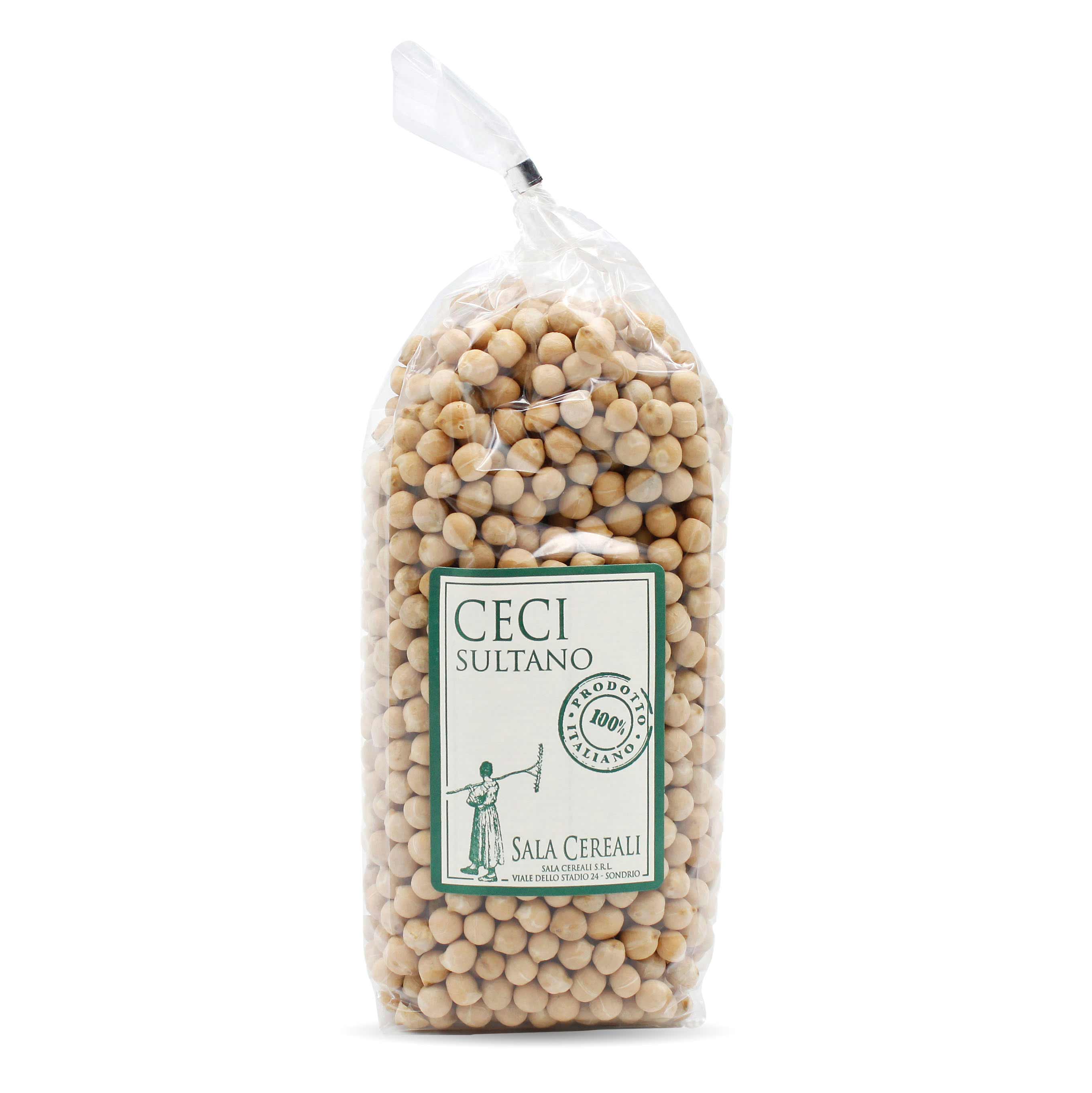 Sala Cereali, Ceci 500 g Packung aus der Lombardei, Italien