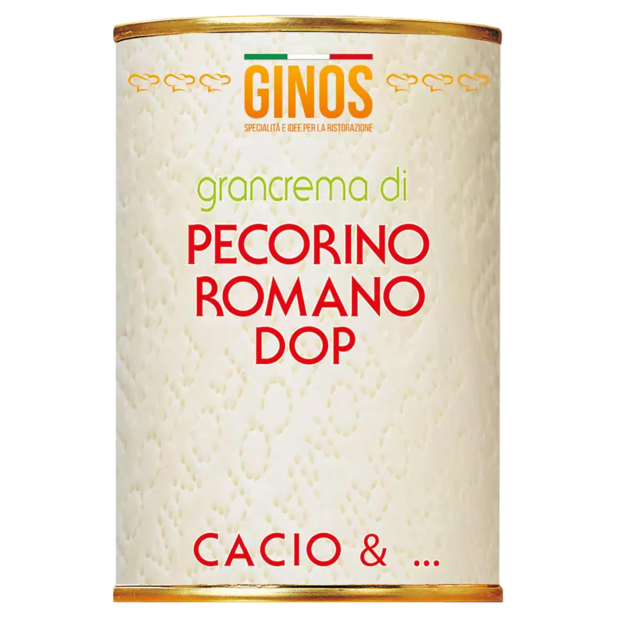 Ginos, Gran Crema di Pecorino Romano DOP, 400 g, aus Trentino, Italien