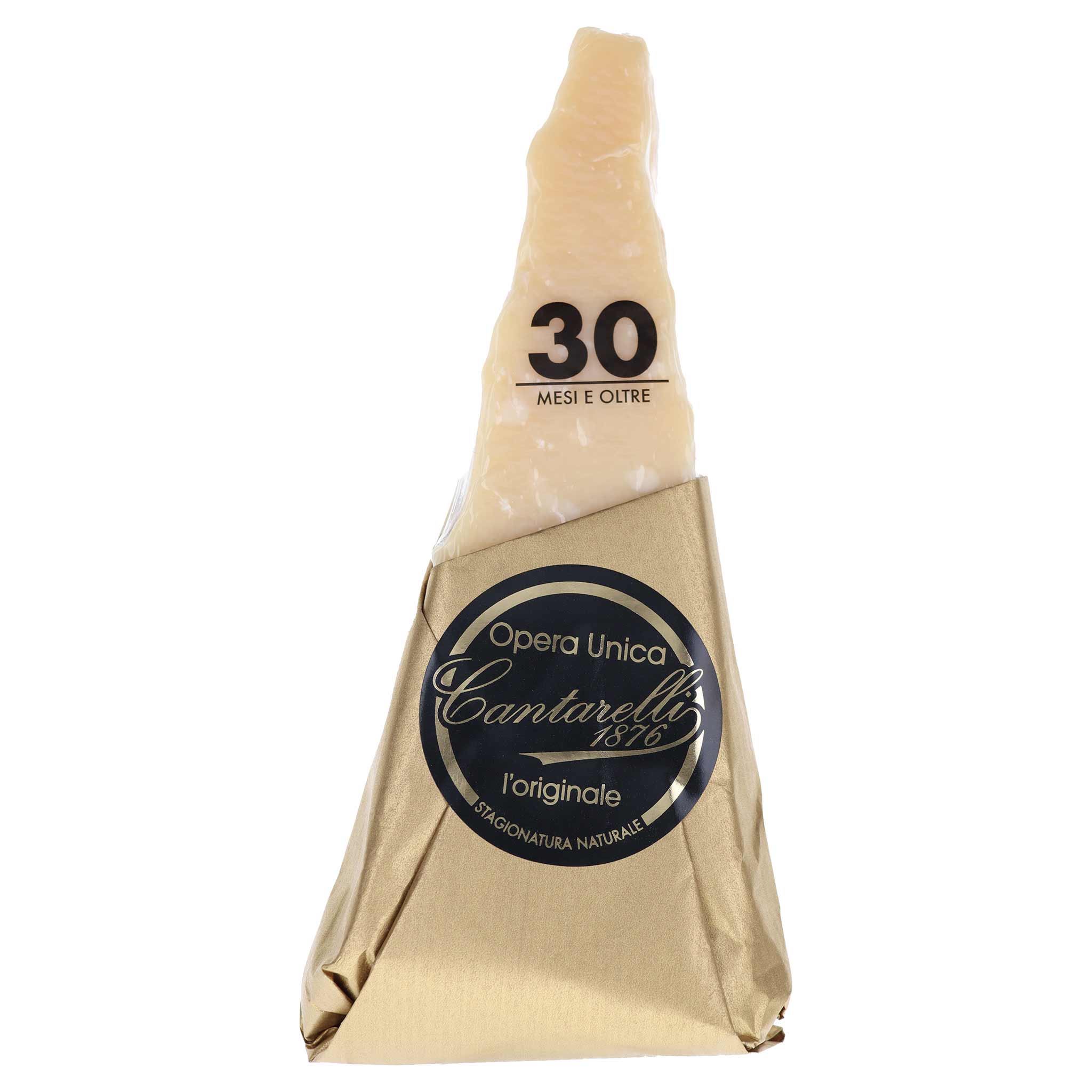 Cantarelli Parmigiano Reggiano DOP 30 Monate, ca. 300g, handverpackt aus Italien - Produktfoto 1