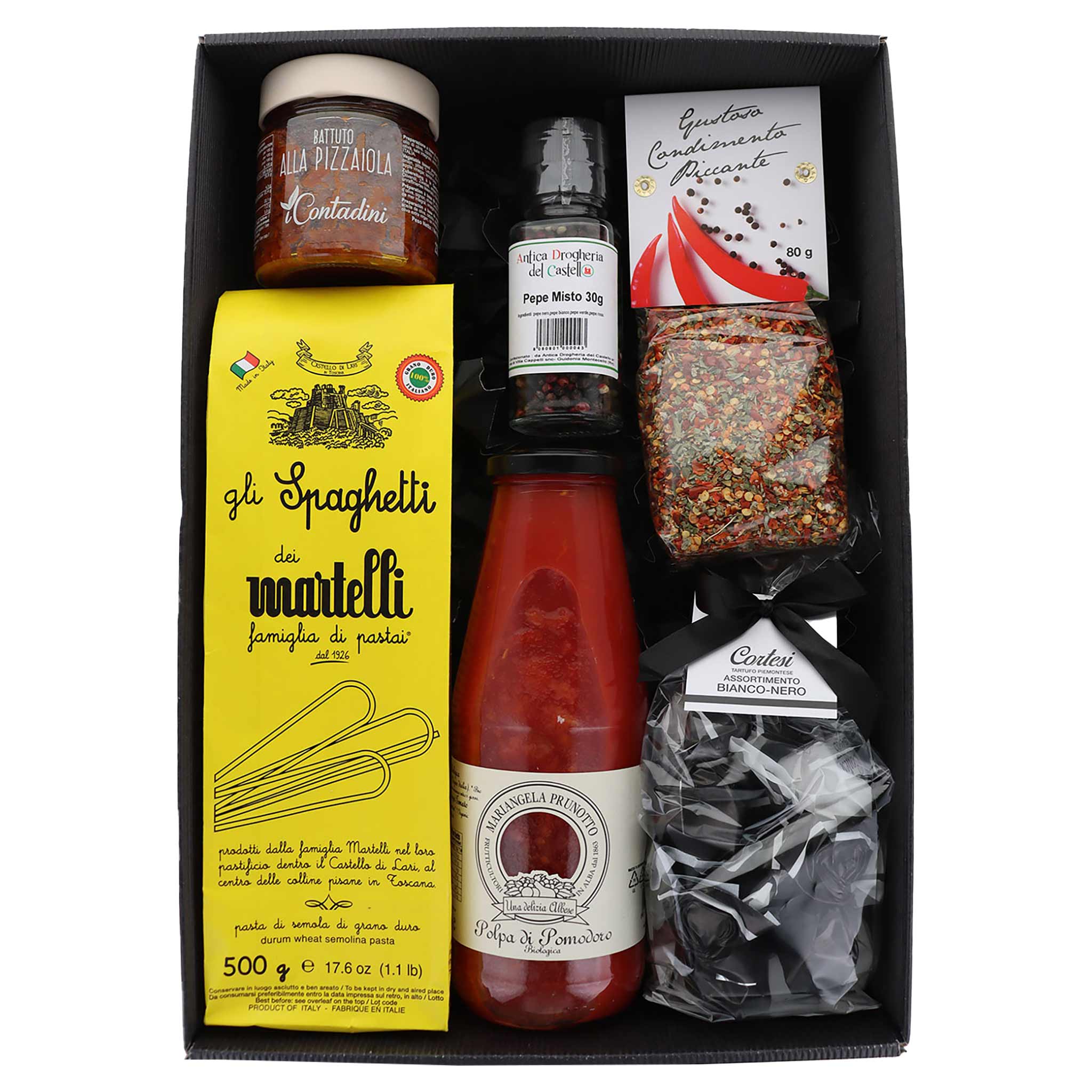 Geschenk Castello von Gustoso Selection, Handelsset mit 2500 g Inhalt.