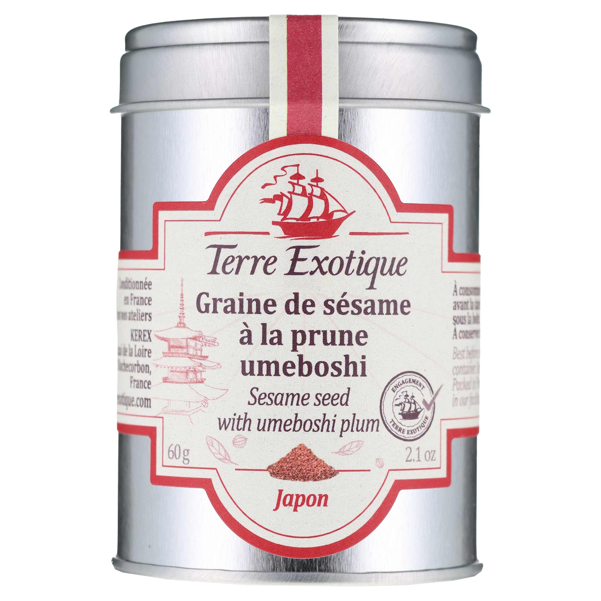 Terre Exotique Graine de sésame à la prune umeboschi 60g Gewürz