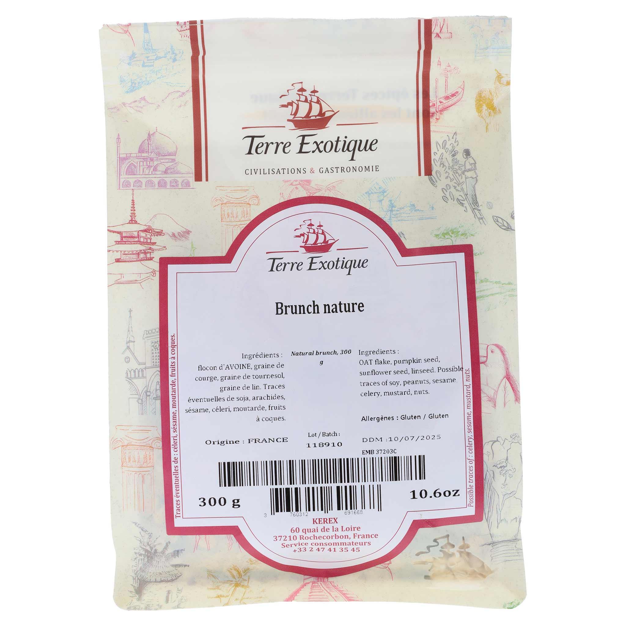 Terre Exotique Brunch nature 300g Produktbild