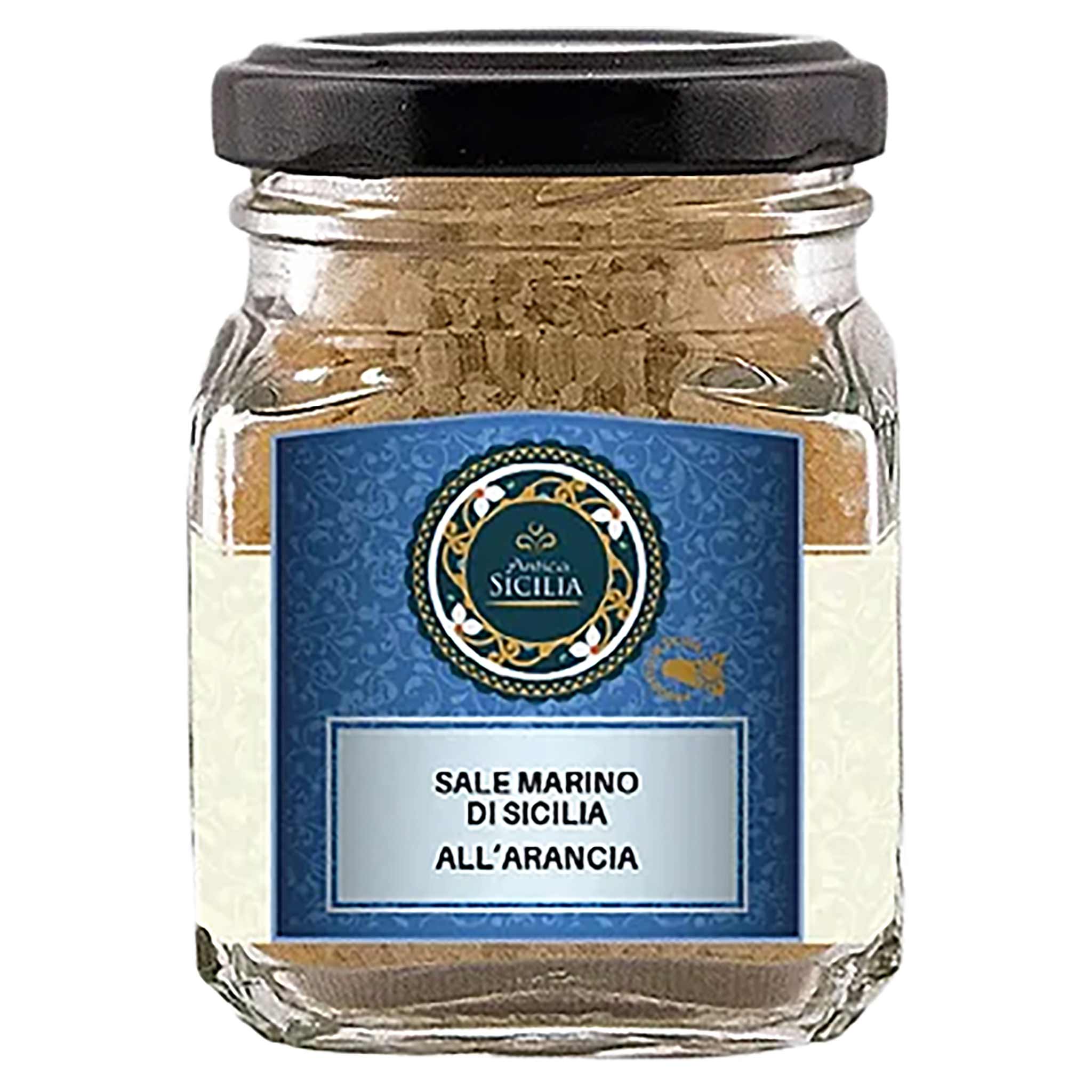 Antica Sicilia, Sale marino di Sicilia all'arancia, 100 g