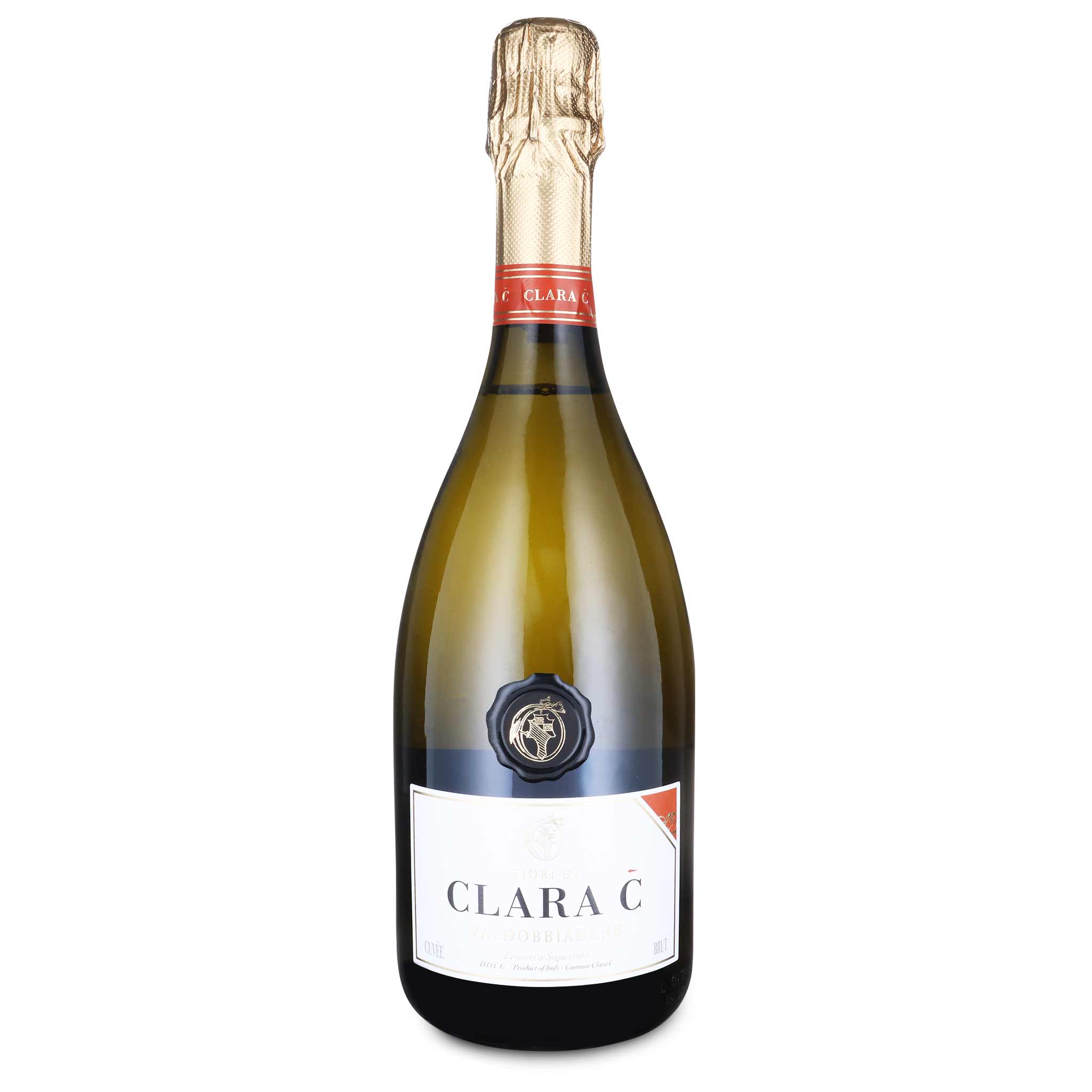 Cantinae Clara C, Fiori di Prosecco Brut Cuvée DOCG Schaumwein aus Venetien, Italien - Produktfoto 1