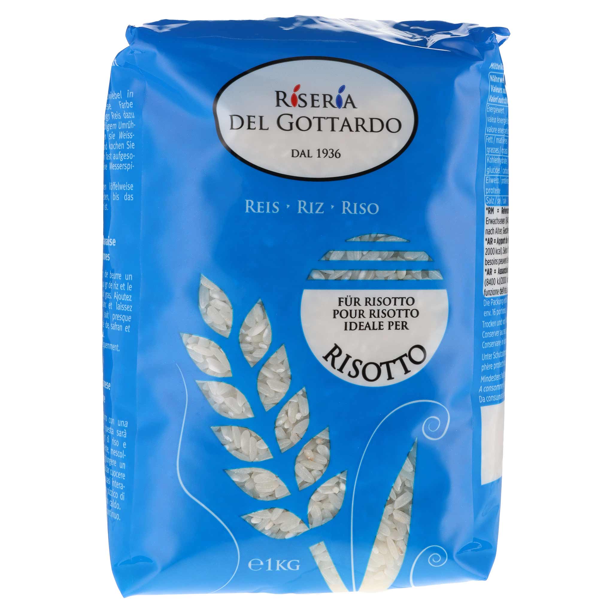 Matasci Riso Nostrano, 1000 g Schweizer Reis aus dem Valle Maggia von Pepe Matasci