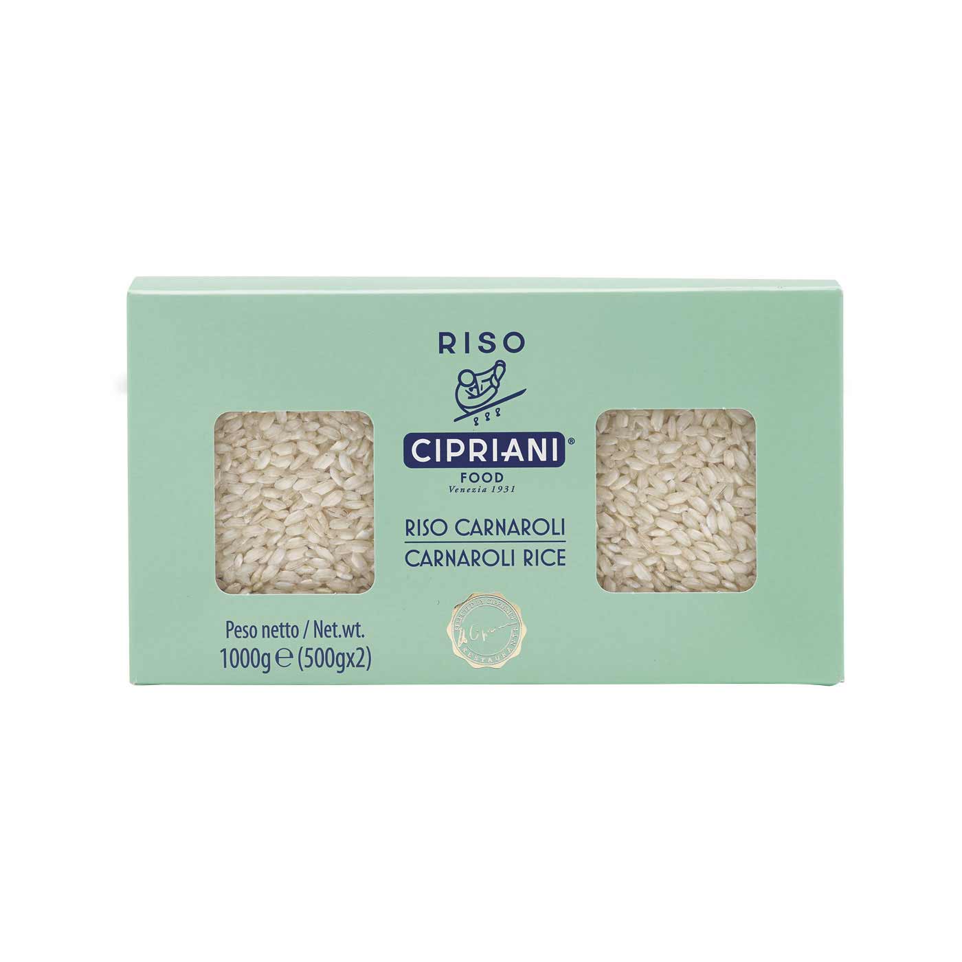 Cipriani Riso Carnaroli 1000g aus Venetien, Italien