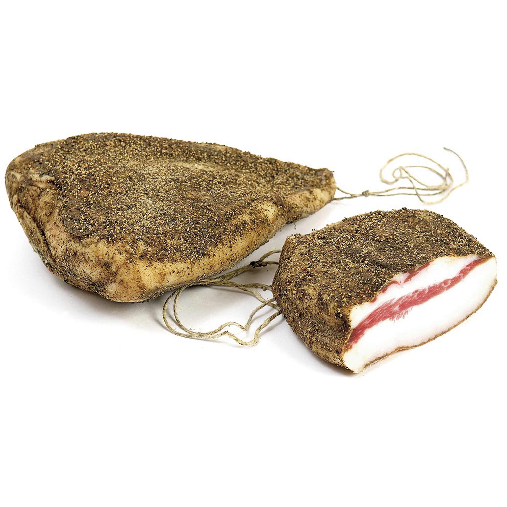 Terra di Siena Guanciale, ca. 1.5kg, italienisches Salumeria-Produkt aus der Toskana.