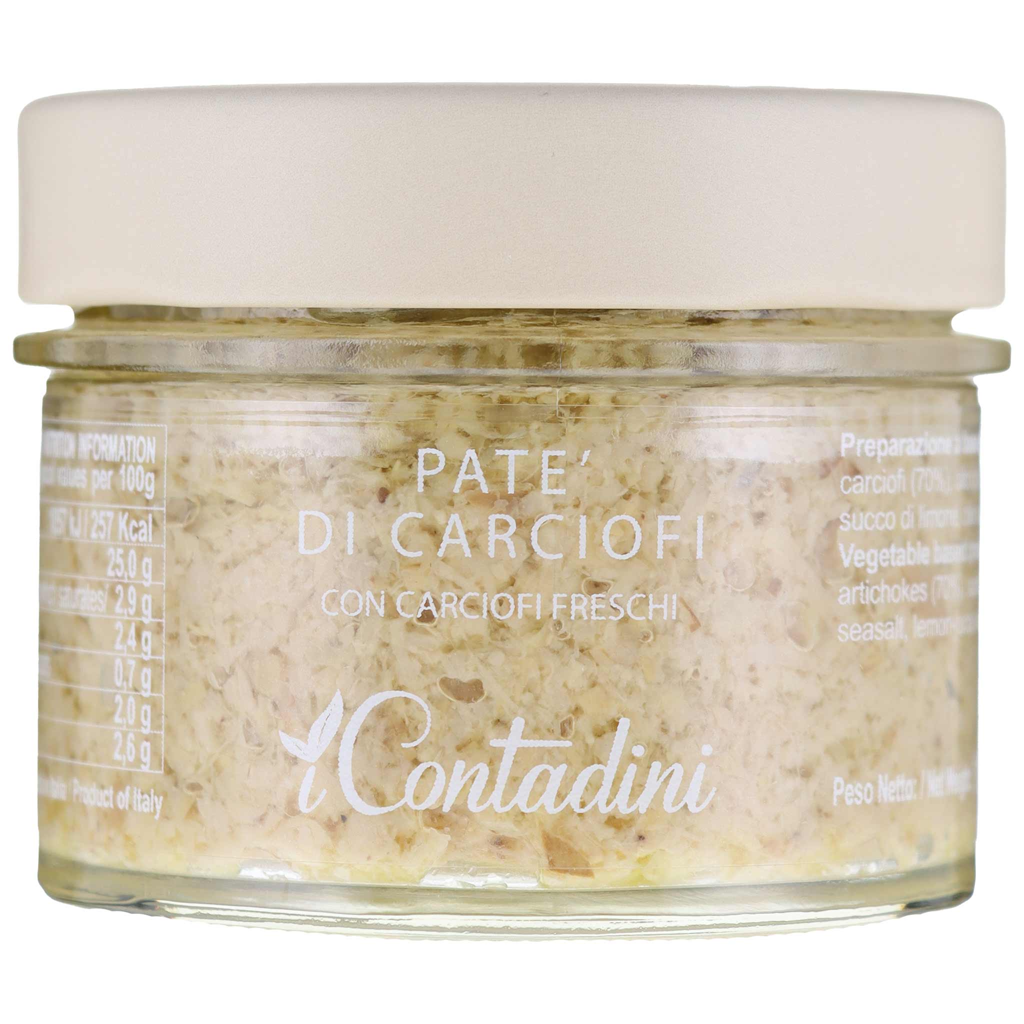 I Contadini Patè di Carciofi 100 g aus Apulien, Italien