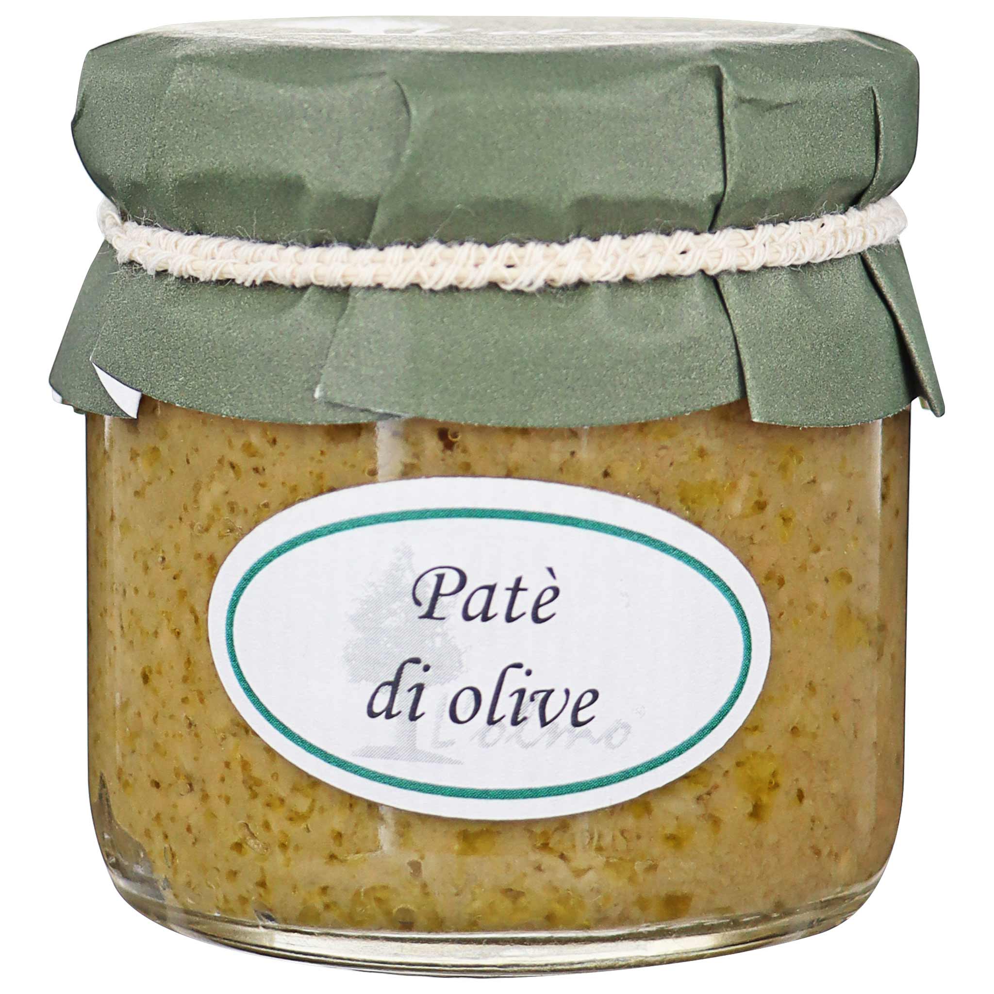 Olmo Patè di Olive verdi 80g aus Piemont, Italien