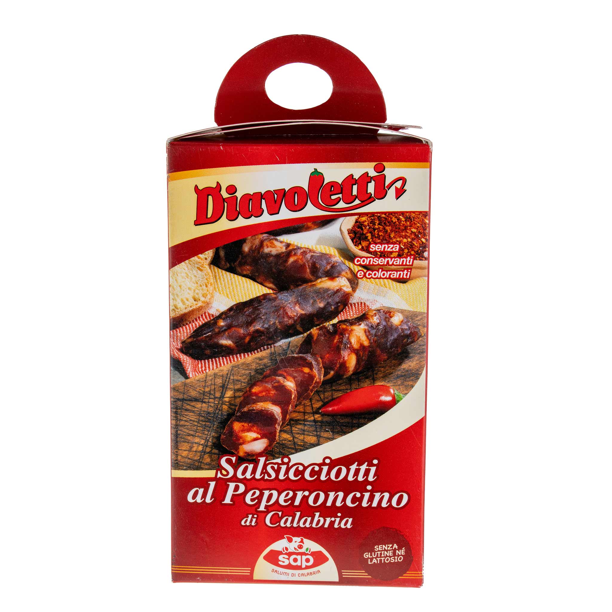 Salumi di Calabria Diavoletti 180g aus Kalabrien, Italien