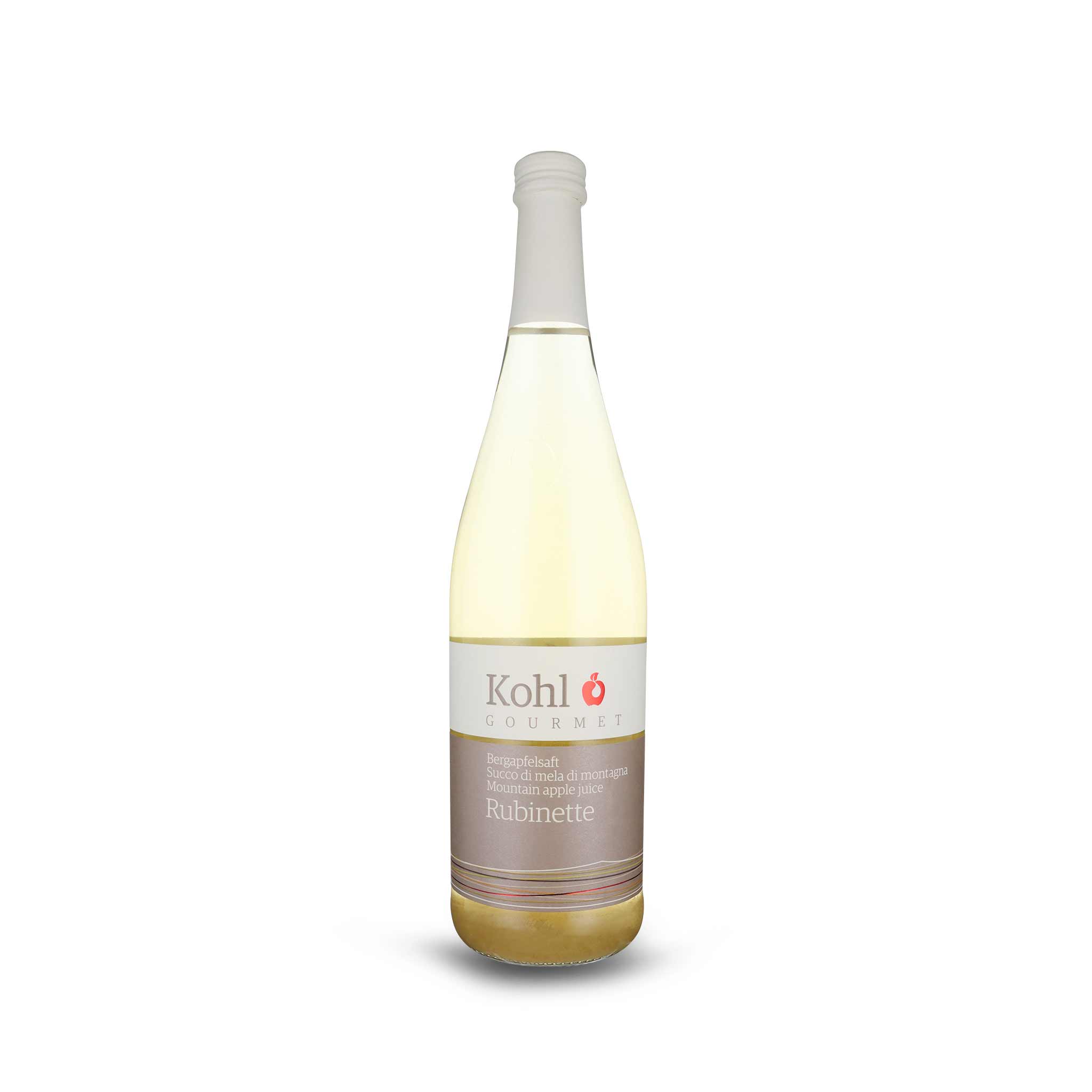 Kohl Bergapfelsaft Rubinette, 75 cl, aus Südtirol, Italien