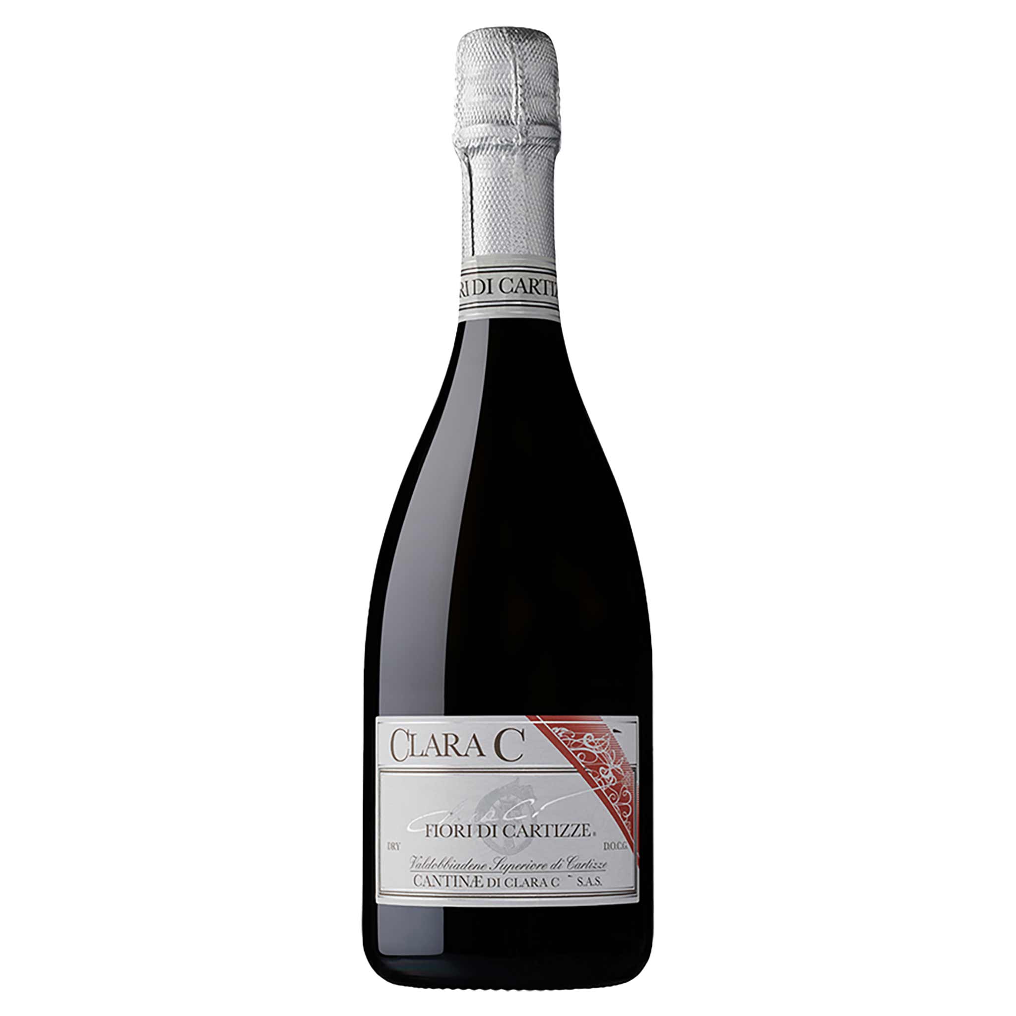Produktbild des Cantinae Clara C, Fiori di Cartizze DOCG Spumante Superiore aus Venetien, Italien.