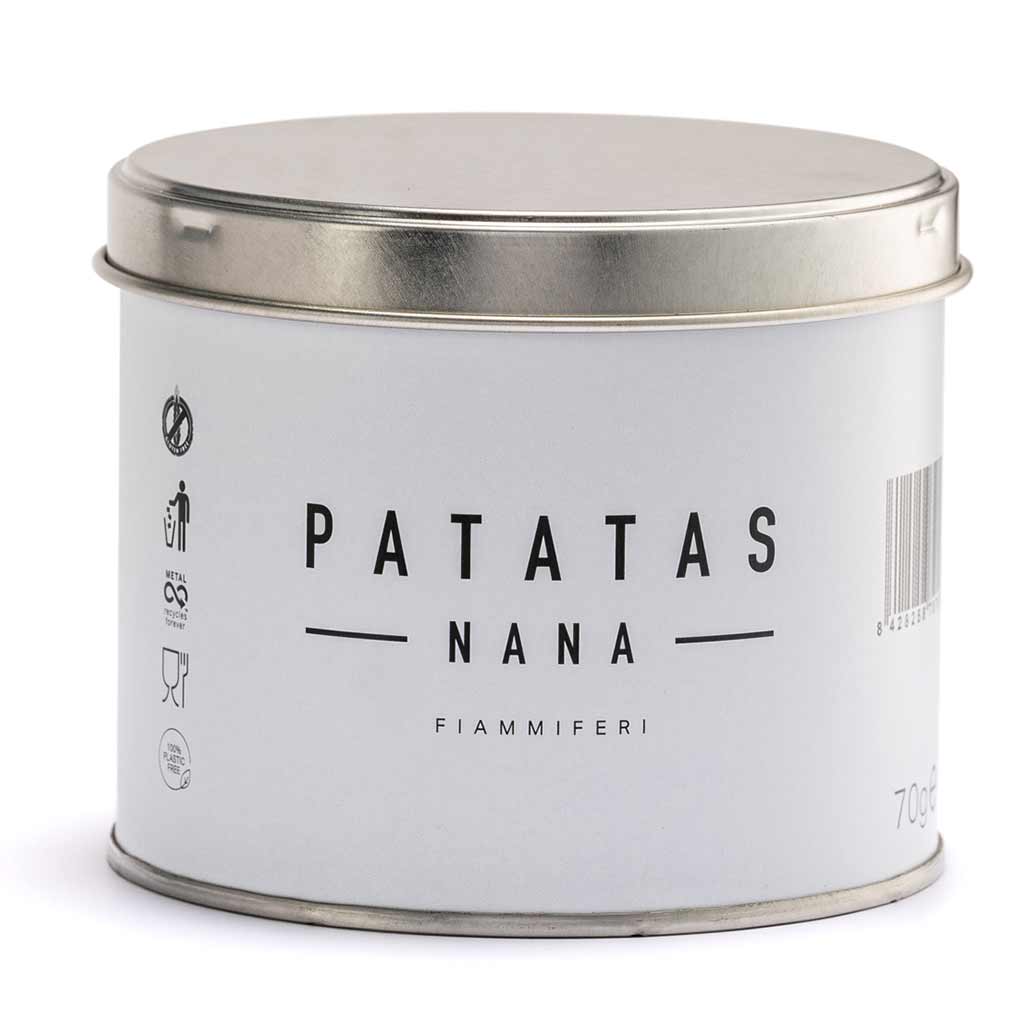 Patatas Nana Chips Fiammiferi 70g aus Italien