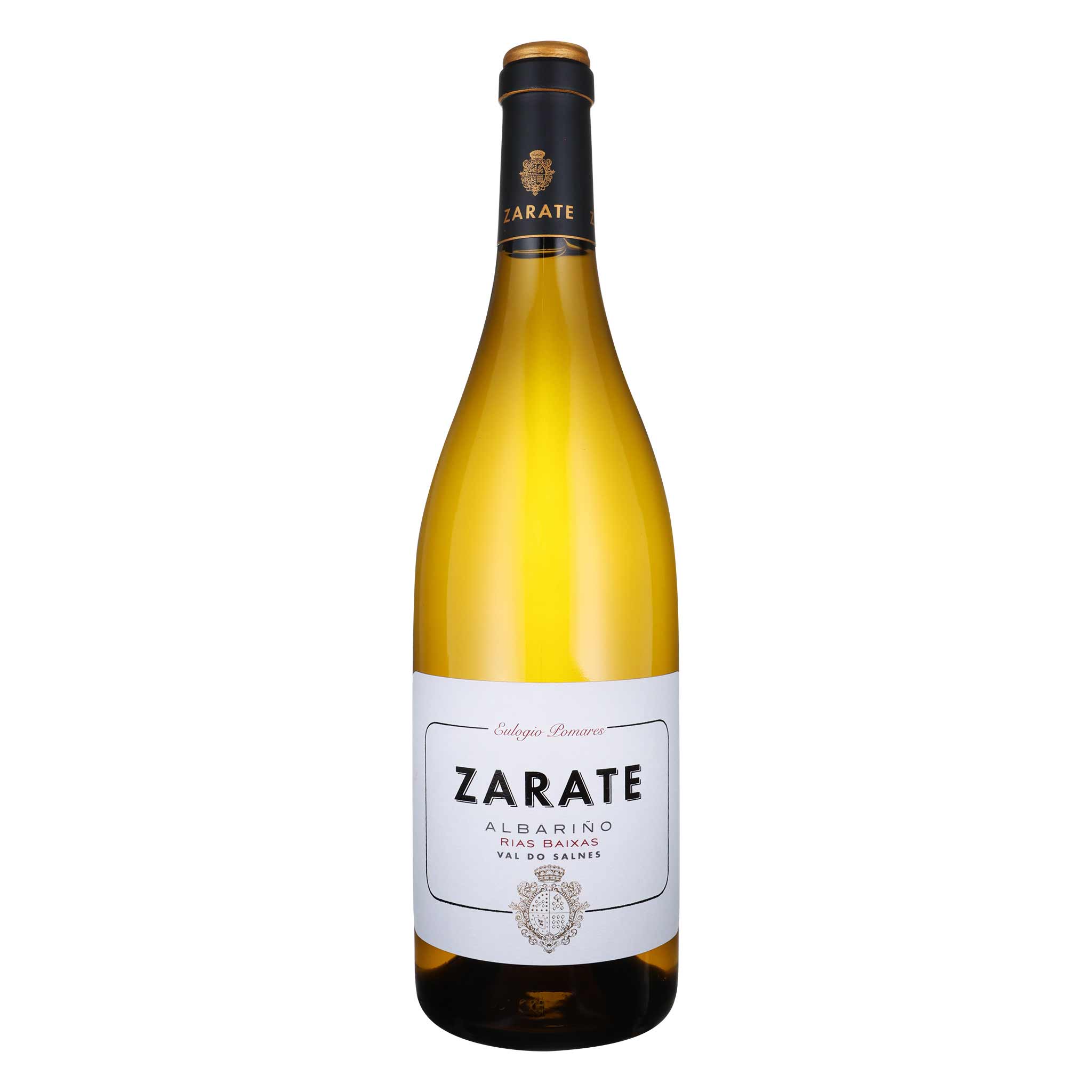 Flasche Bodegas Zarate, Albariño Zarate, Rias Baixas DO 2021 Weisswein aus Spanien