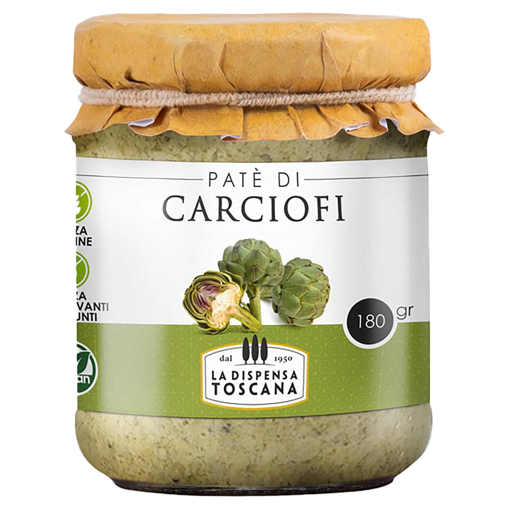 Fabbrica Sughi Toscana Patè di Carciofi 180g Glas