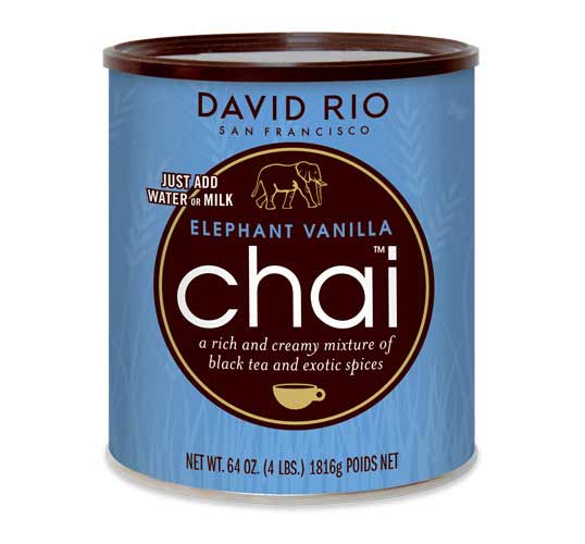 David Rio Elephant Vanilla Foodservice Chai 52 Portionen 1814g