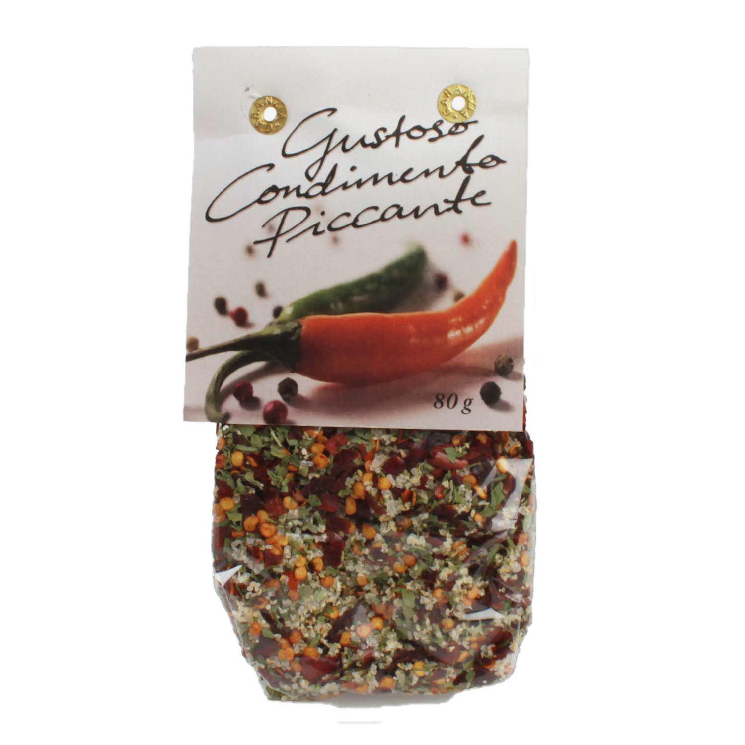 Antica Drogheria del Castello, Miscela Gustoso di Erbe piccante, 80g Gewürzmischung aus Italien.