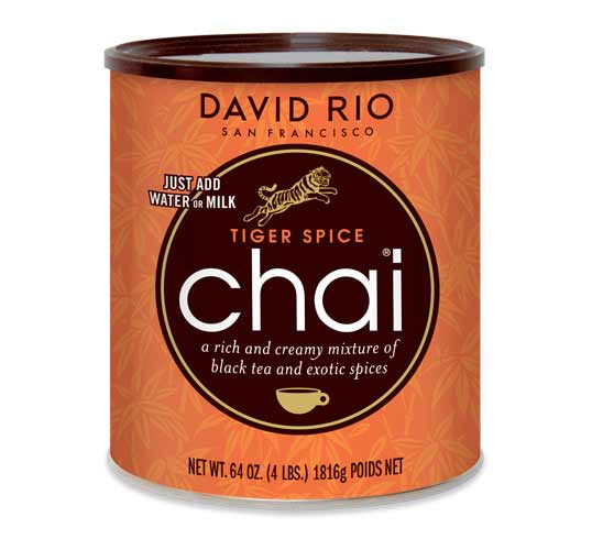David Rio Tiger Spice Chai 52 Portionen, 1816g Packung aus Kalifornien, USA