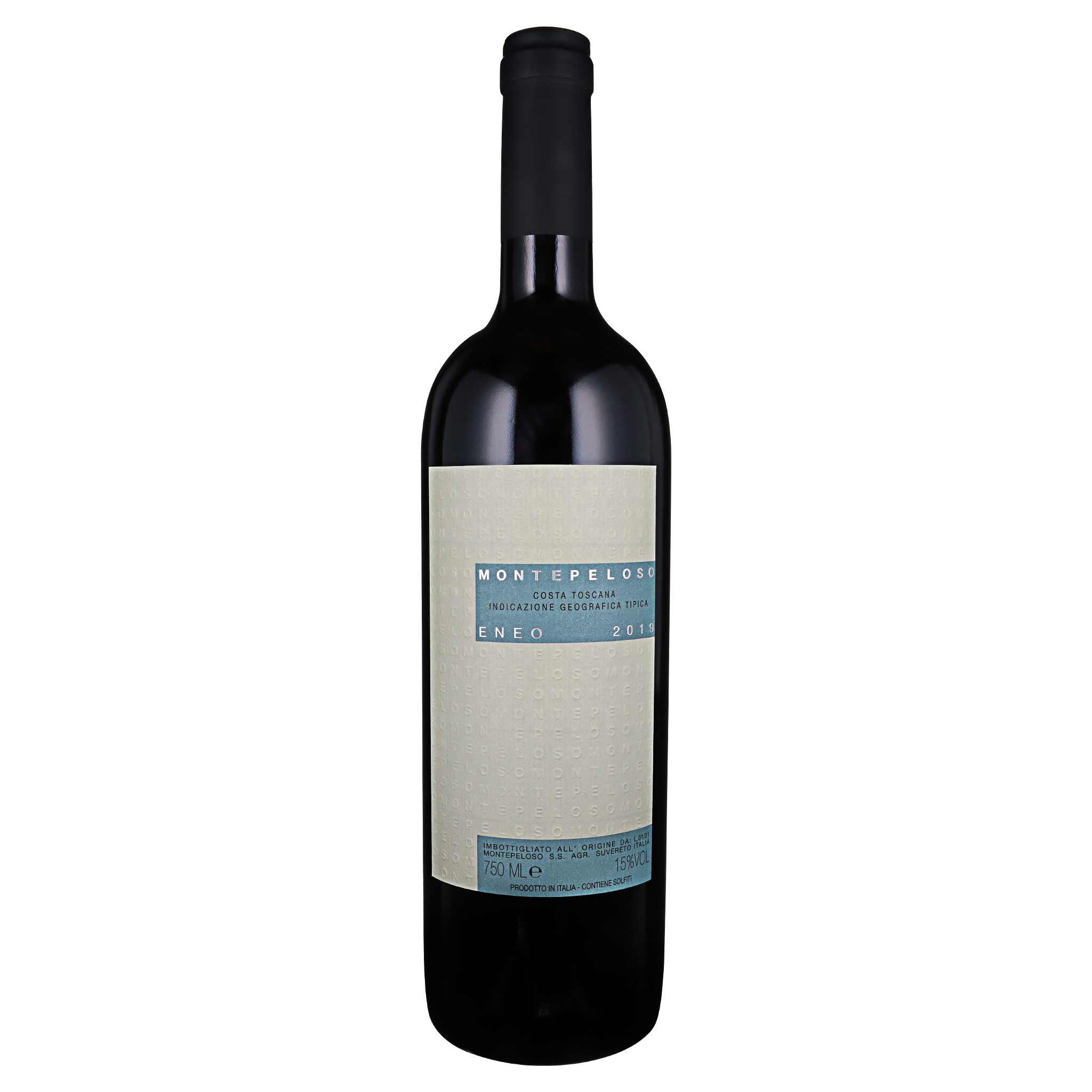 Montepeloso Eneo 2019 Rotwein aus der Toskana, 75 cl Flasche