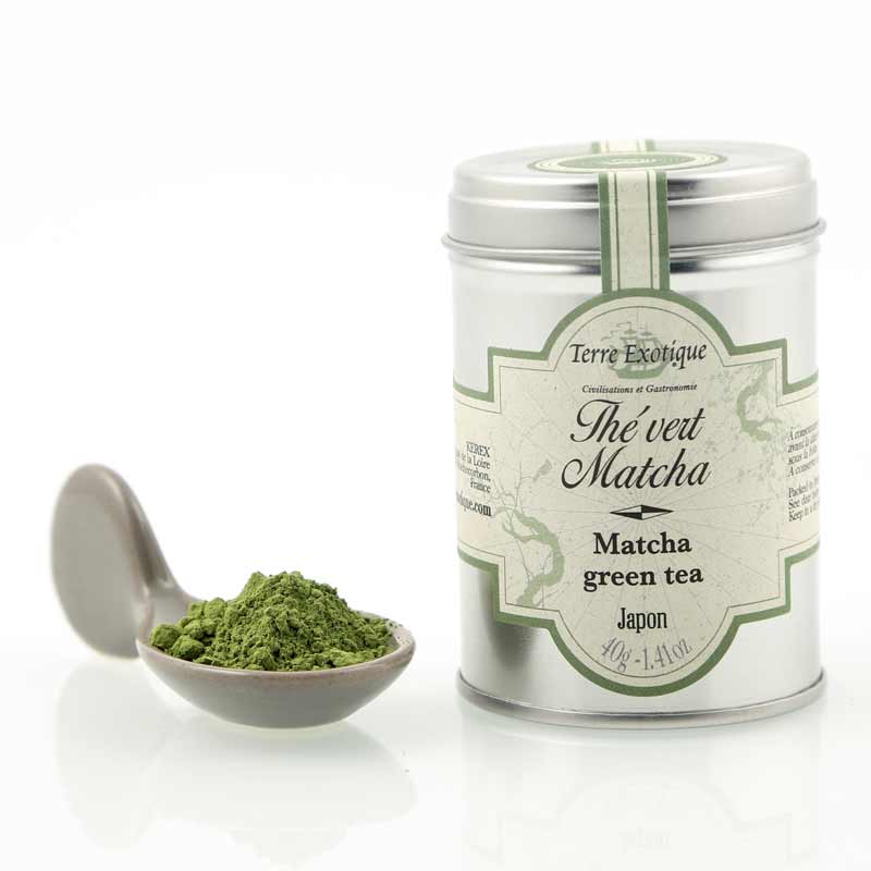 Terre Exotique The' vert Matcha 40g Dose aus Japan