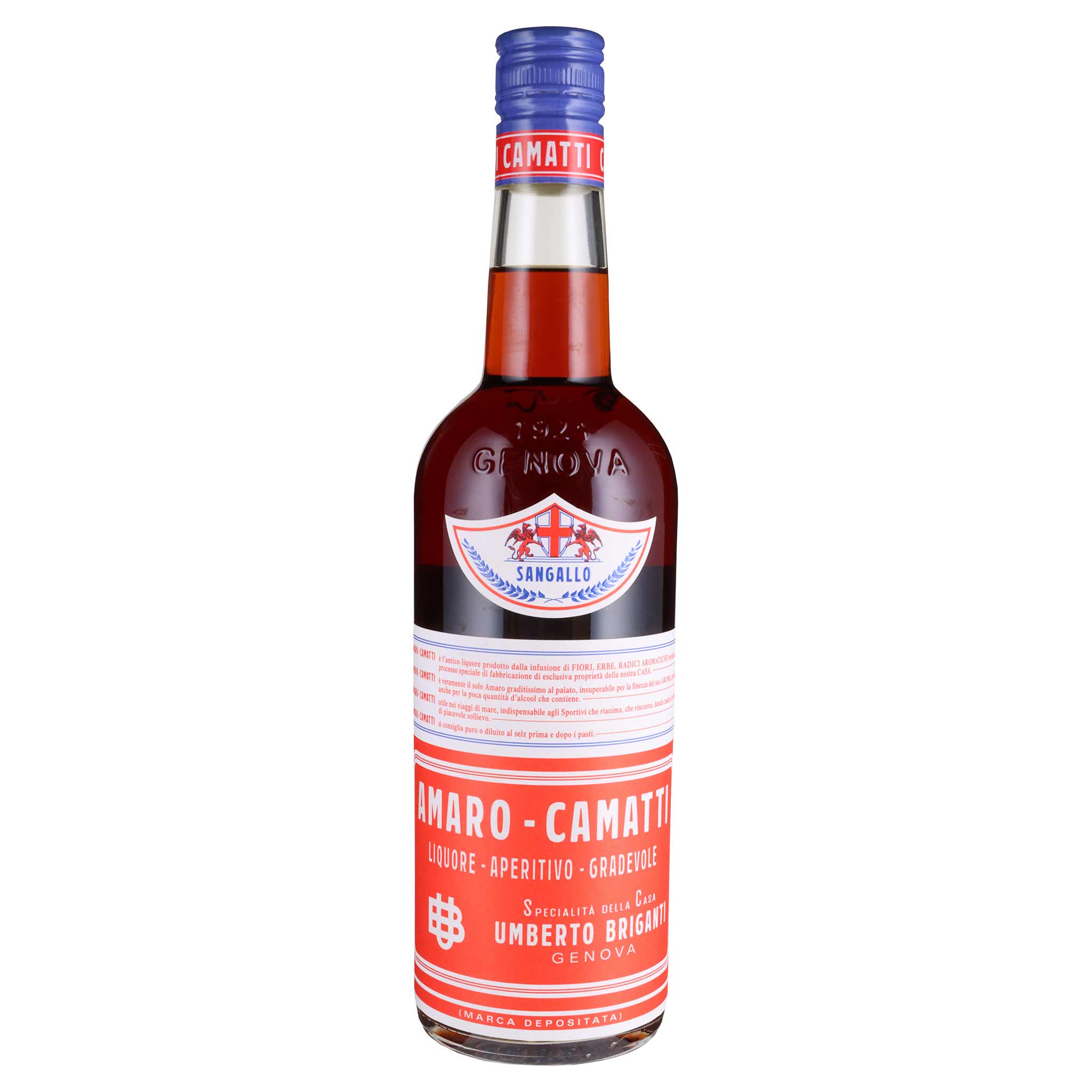 Eine Flasche Rotwein mit weissem Hintergrund - Bild auf vieni.ch