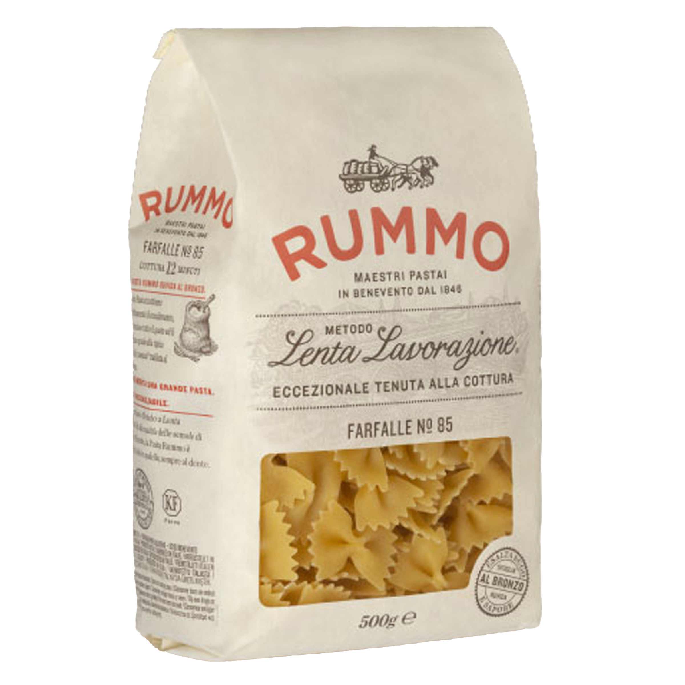 Rummo Farfalle Lenta Lavorazione 500 g Packung aus Italien