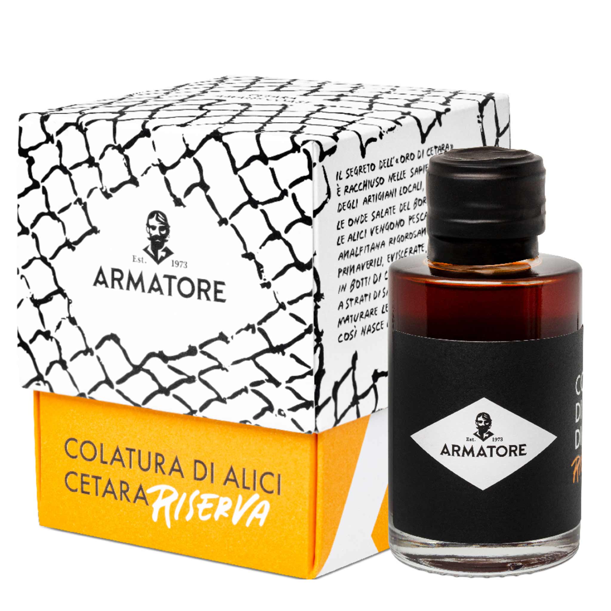 Produktbild von Armatore, Colatura di Alici di Cetara, 100 ml Flasche aus Kampanien, Italien