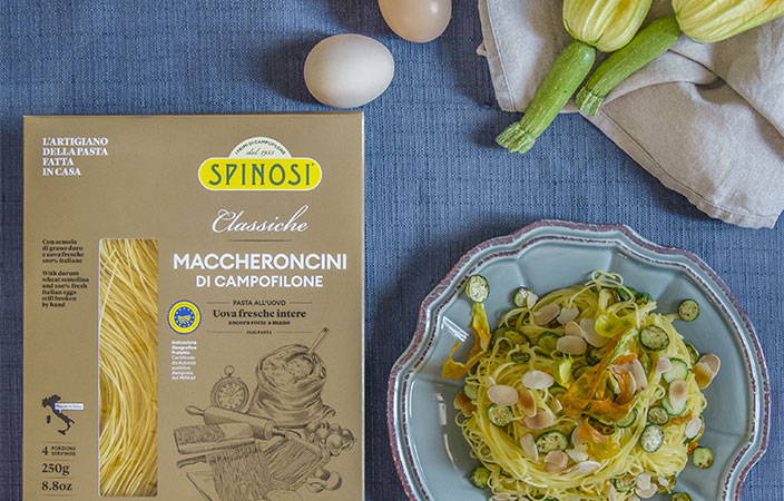 Maccheroncini di Campofilone Pasta von Spinosi – traditionelle Eierpasta aus den Marken