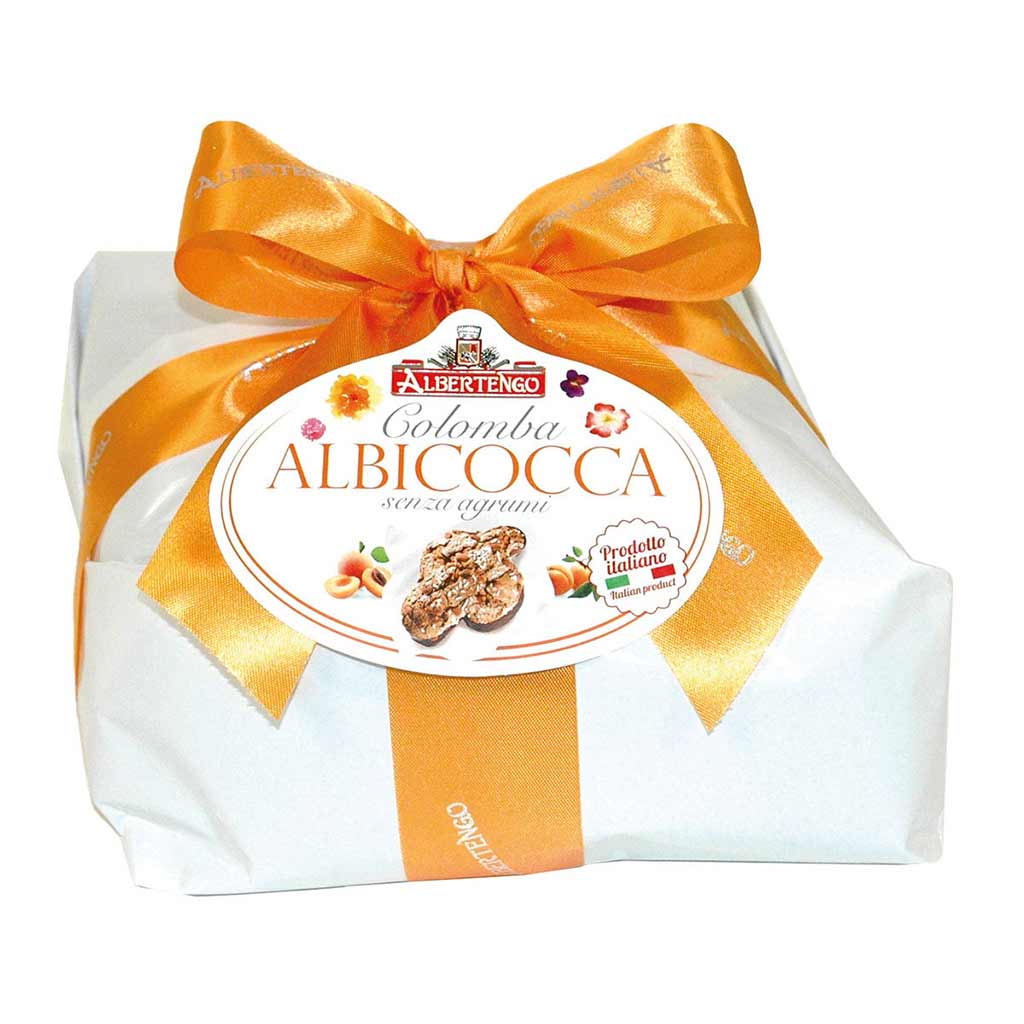 Albertengo Colomba Albicocca Incarto Primavera Mignon 500g aus dem Piemont, Italien