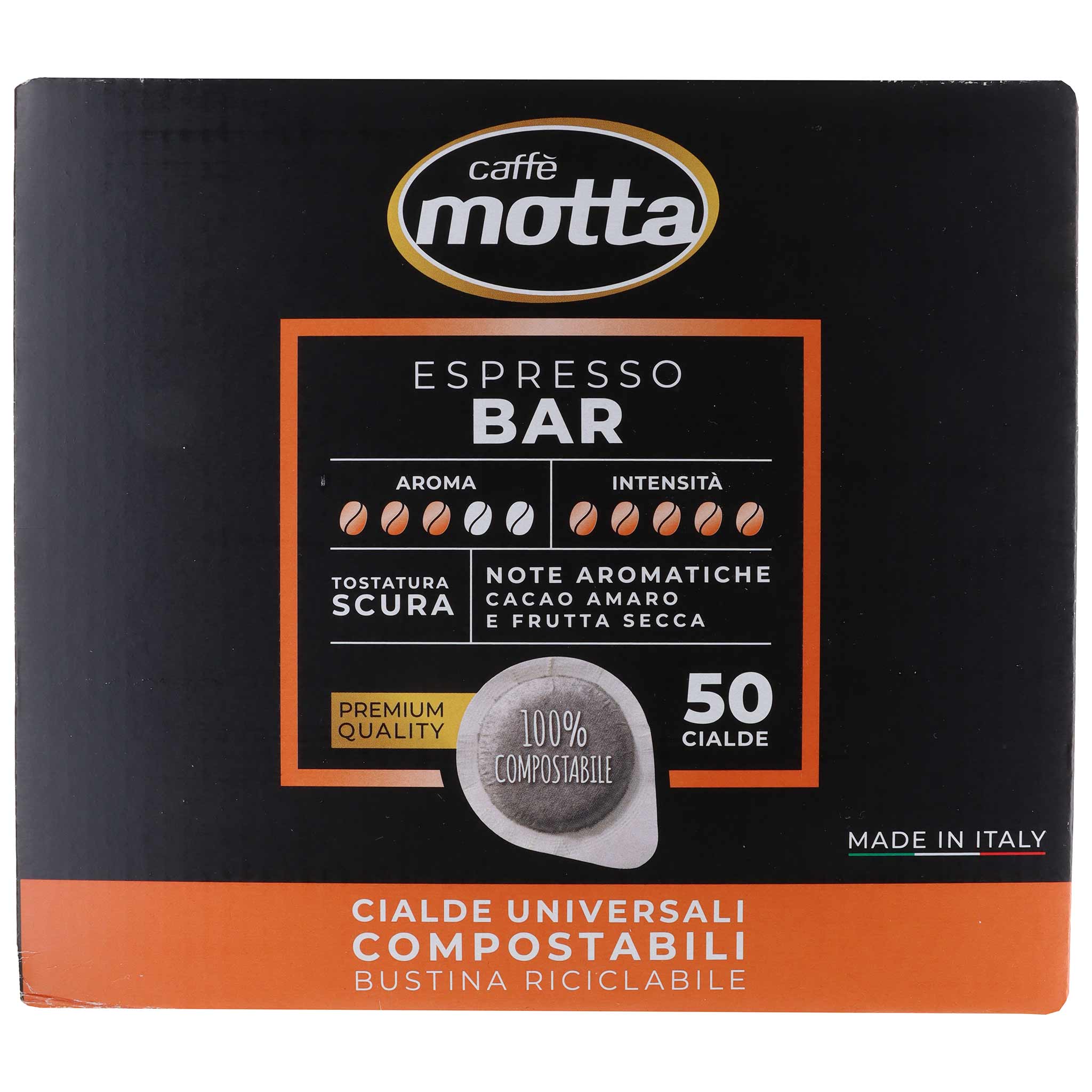 Caffè Motta Espresso Bar Cialde 50er Pack aus Kampanien, Italien