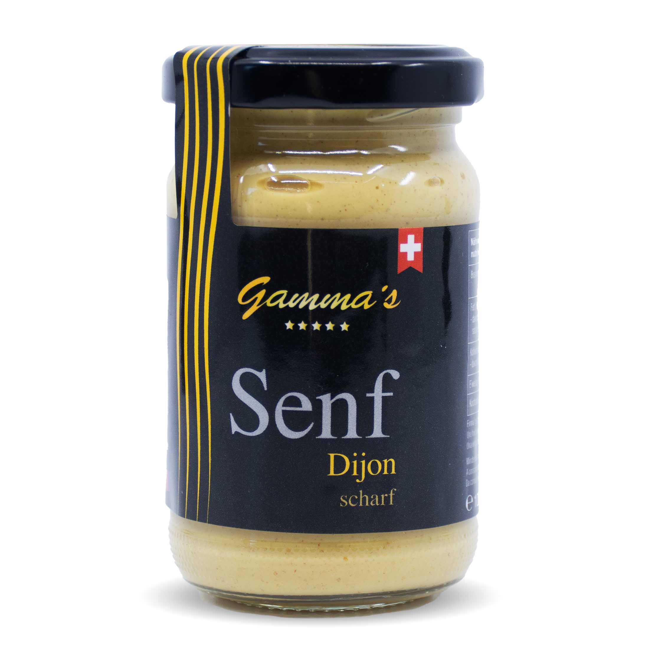 Gamma's Senf Dijon 100 ml aus dem Tessin, Schweiz