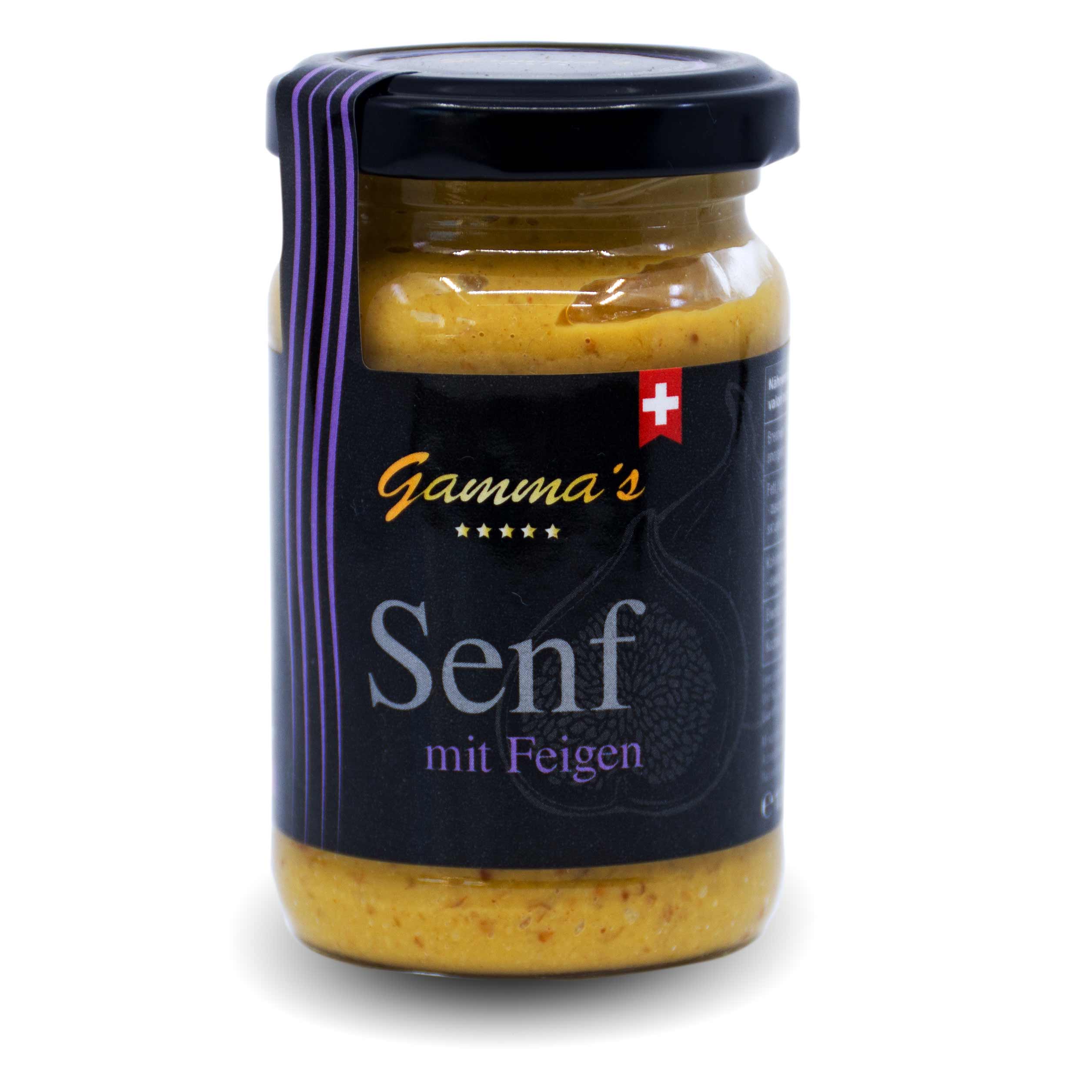 Gamma's Senf mit Feigen 100 ml aus Tessin, Schweiz