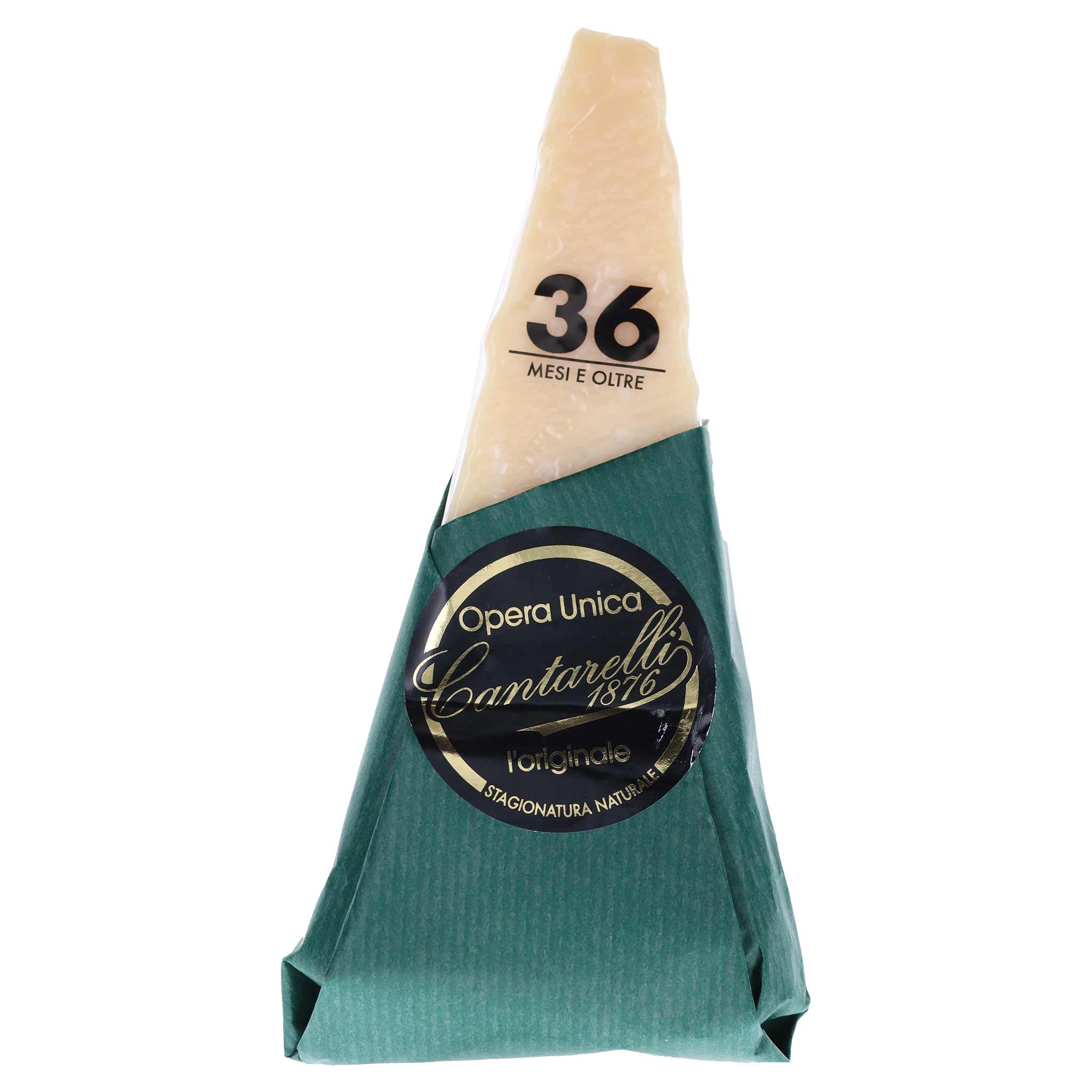 Cantarelli Parmigiano Reggiano DOP 36 Monate, ca. 300g, handverpackt - Produktfoto 1