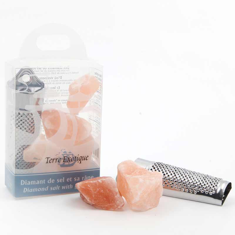 Terre Exotique Diamant de Sel mit Raspel 400g aus Pakistan