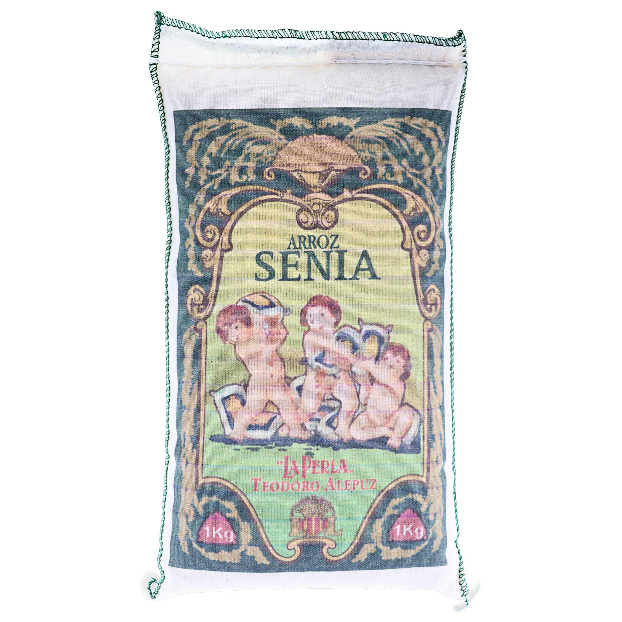 Teodoro Alepuz Arroz Senia D.O. Cotone, 1000 g Packung Reis aus Spanien