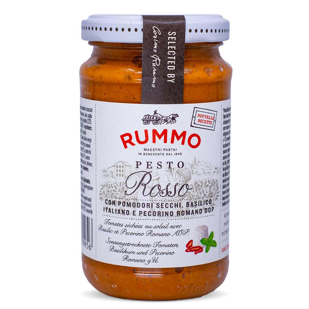 Rummo Pesto Rosso 190g Glas aus Italien, Kampanien