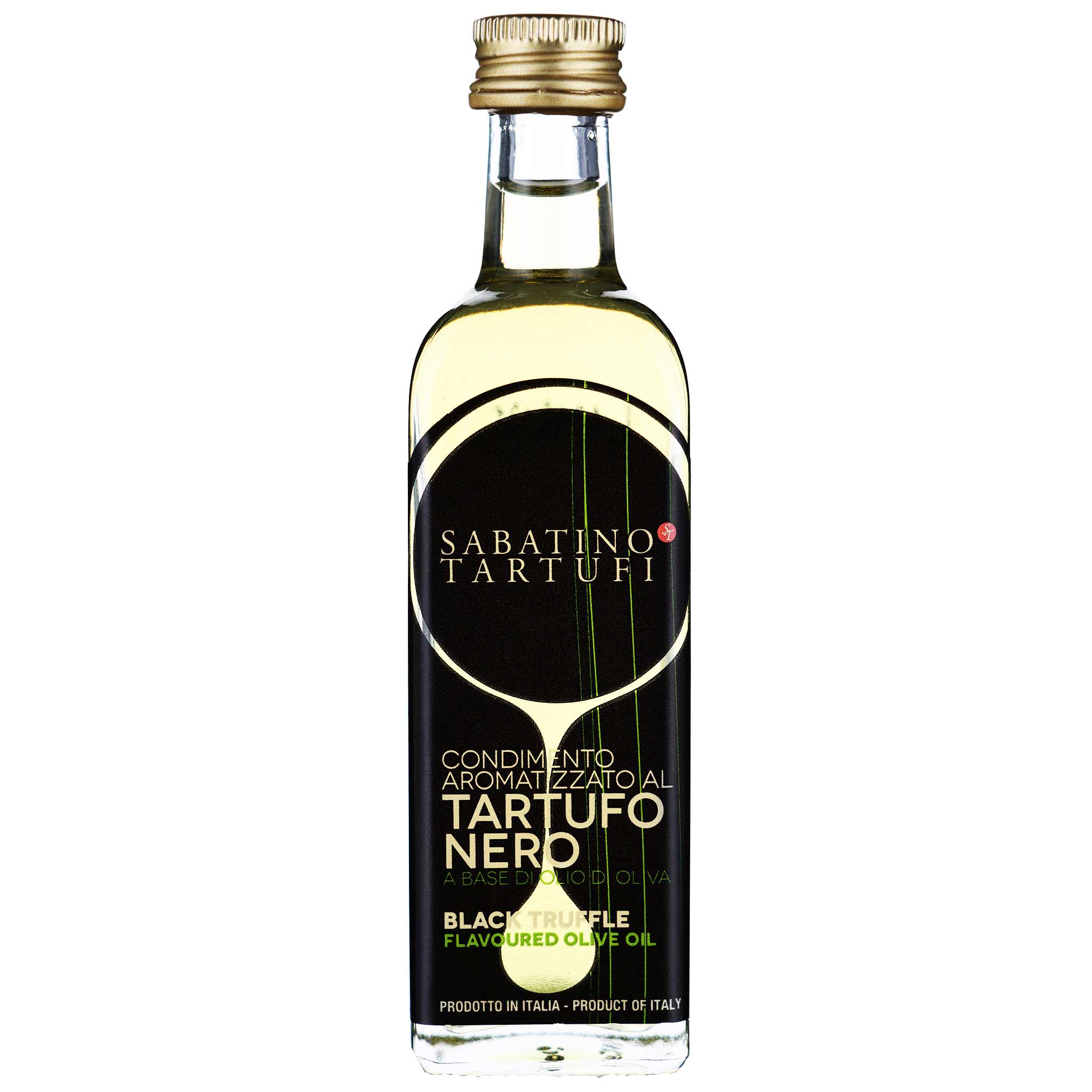 Sabatino Tartufi Olio al Tartufo Nero 55 ml Flasche aus Umbrien, Italien.