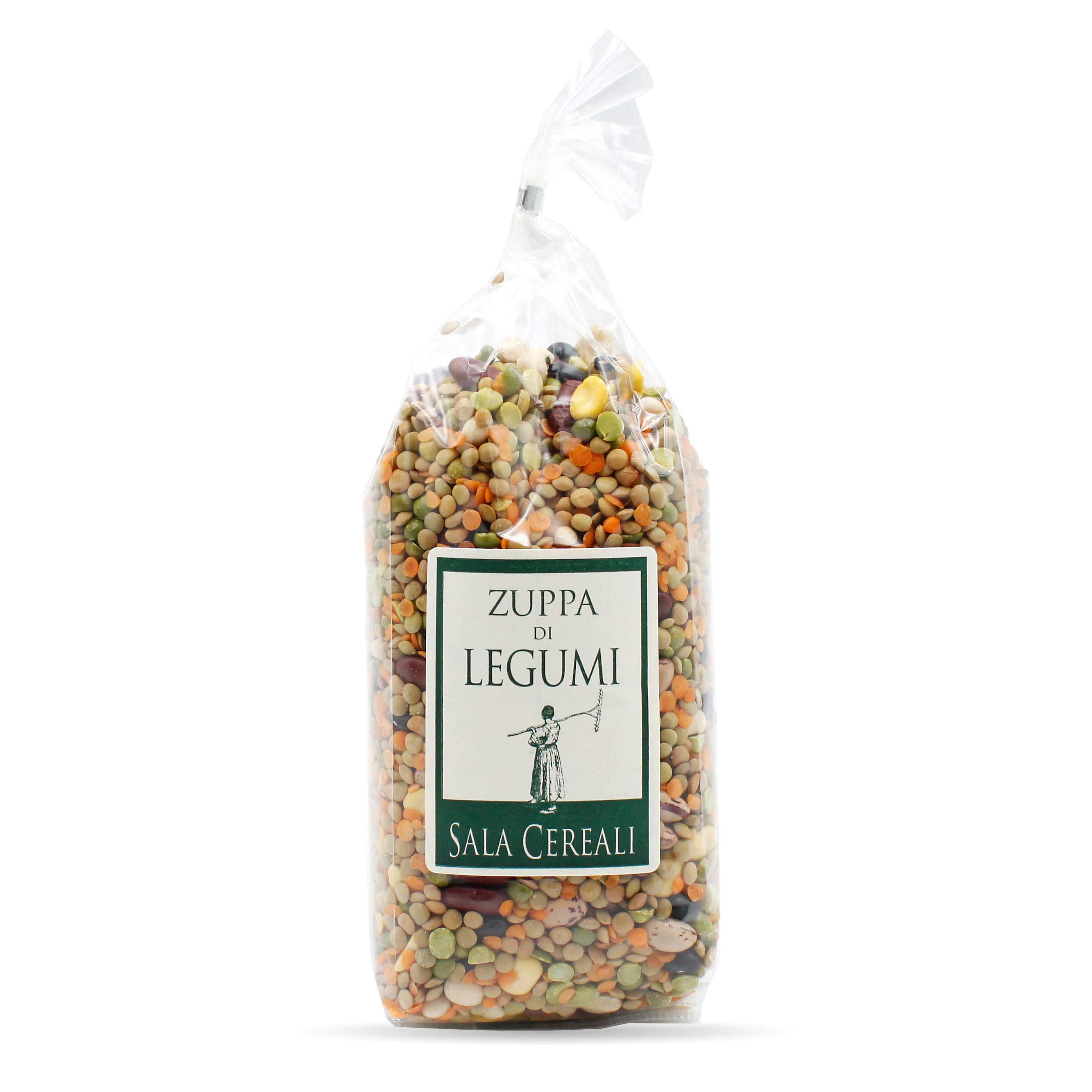 Produktbild von Sala Cereali, Minestra di Legumi, 500g aus der Lombardei in Italien.