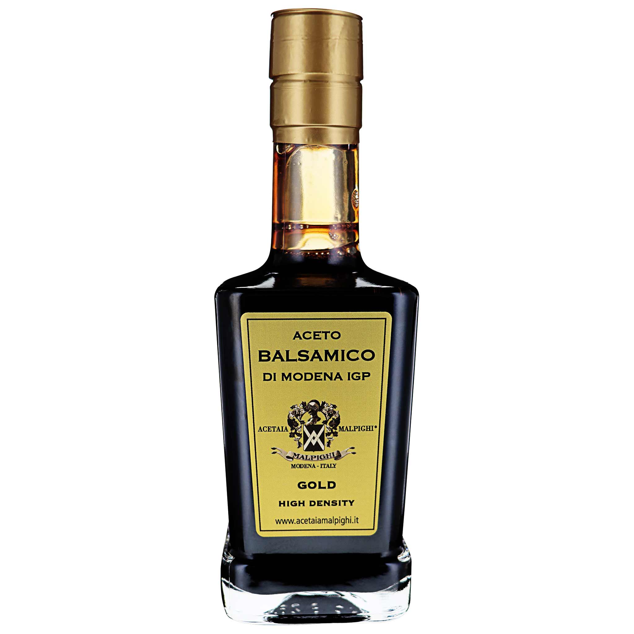 Acetaia Malpighi, Aceto Balsamico di Modena IGP Premium Gold, 250 ml Flasche.