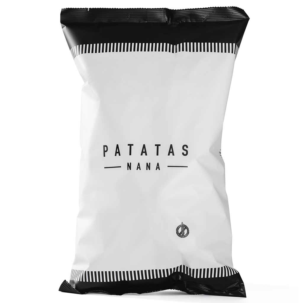 Patatas Nana Chips 140g, knusprige Kartoffelchips aus der Region Marken in Italien.