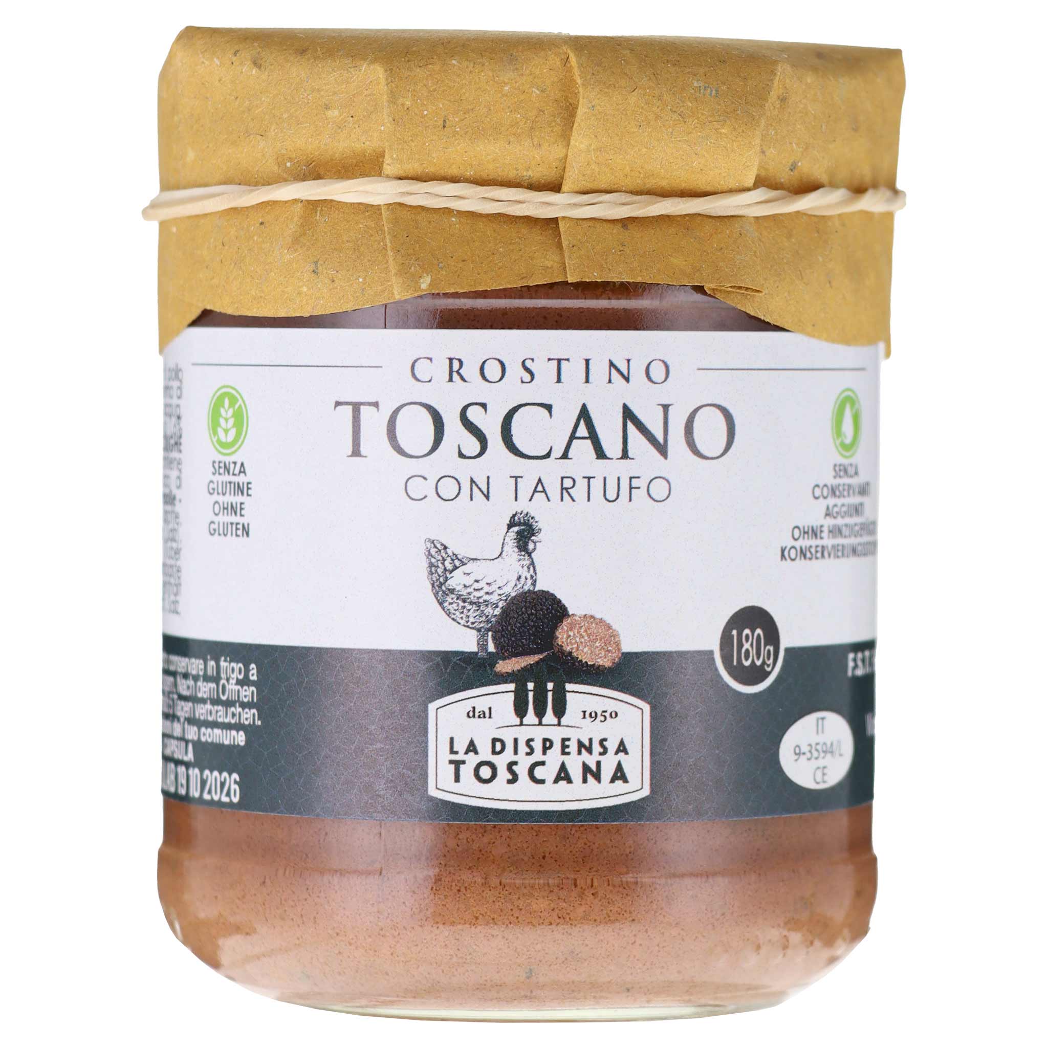 Fabbrica Sughi Toscana Crostino Toscano mit Trüffel 180g Produktbild
