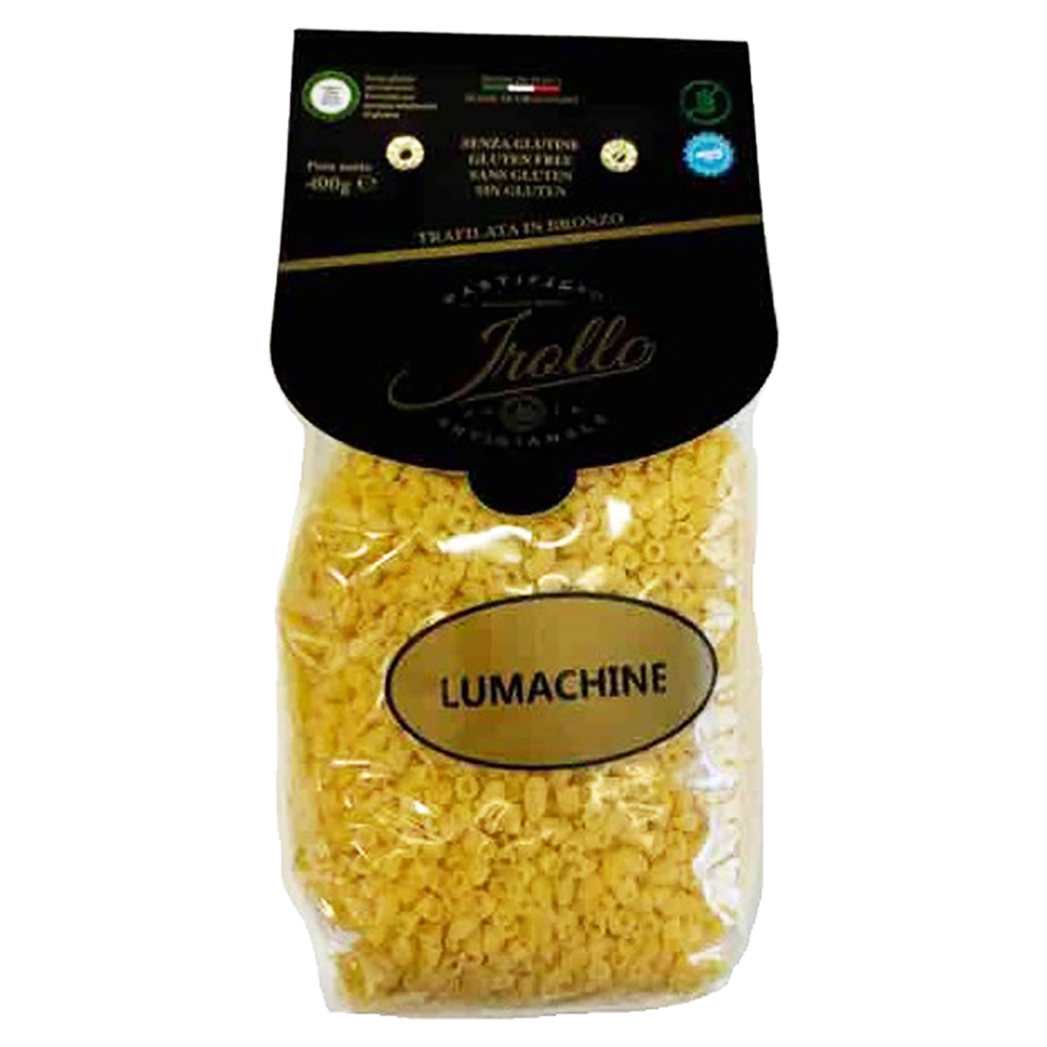 Pastificio Irollo, Lumachine senza glutine