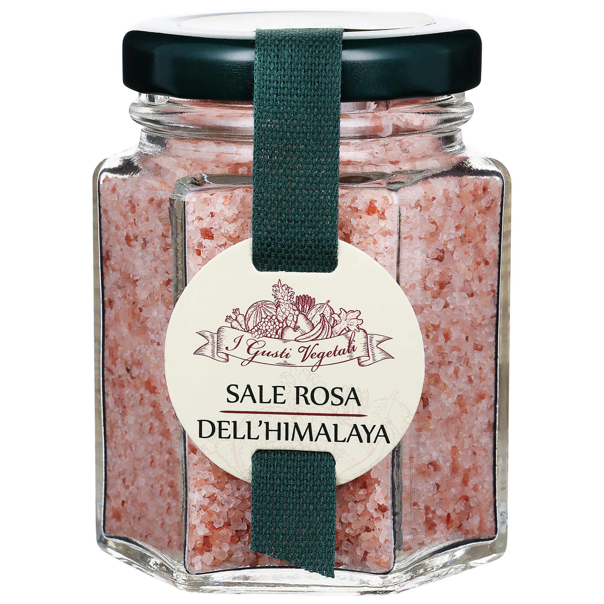 Ferri Sale rosa fine dell' Himalaya, 120g, produziert von Ferri del 1905 aus der Lombardei, Italien.