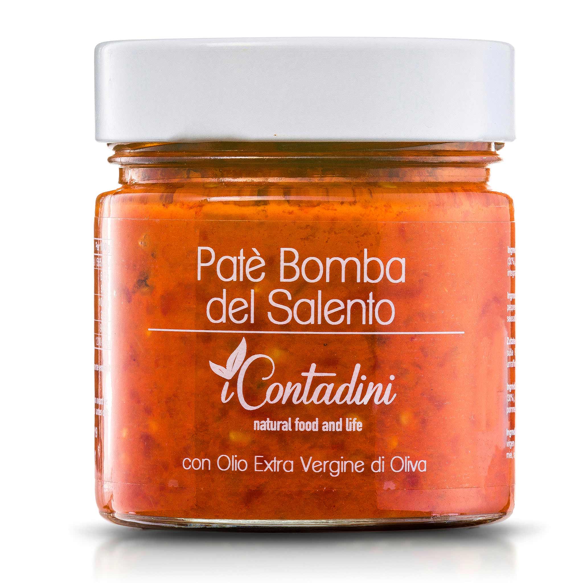 I Contadini Patè Bomba del Salento 100g aus Apulien, Italien