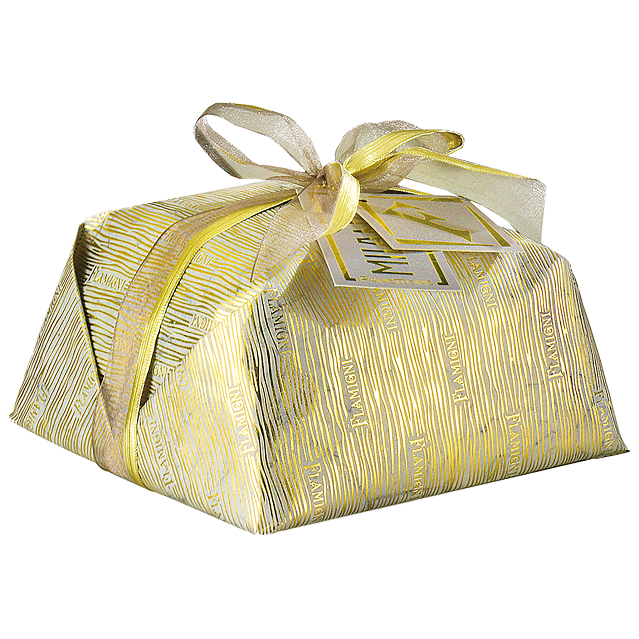 Flamigni, Panettone Linea Oro Incarto glassato Milano basso