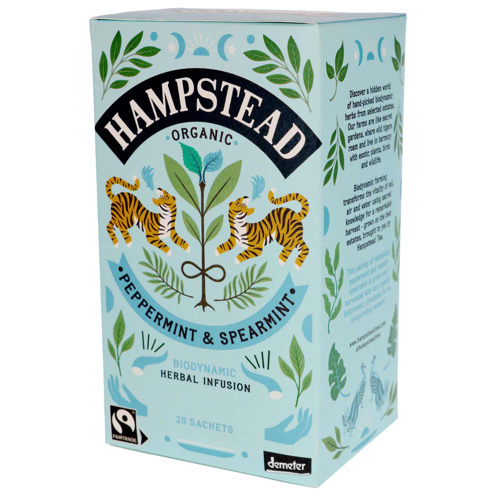 Hampstead Tea Pfefferminztee, bio, 30g aus England