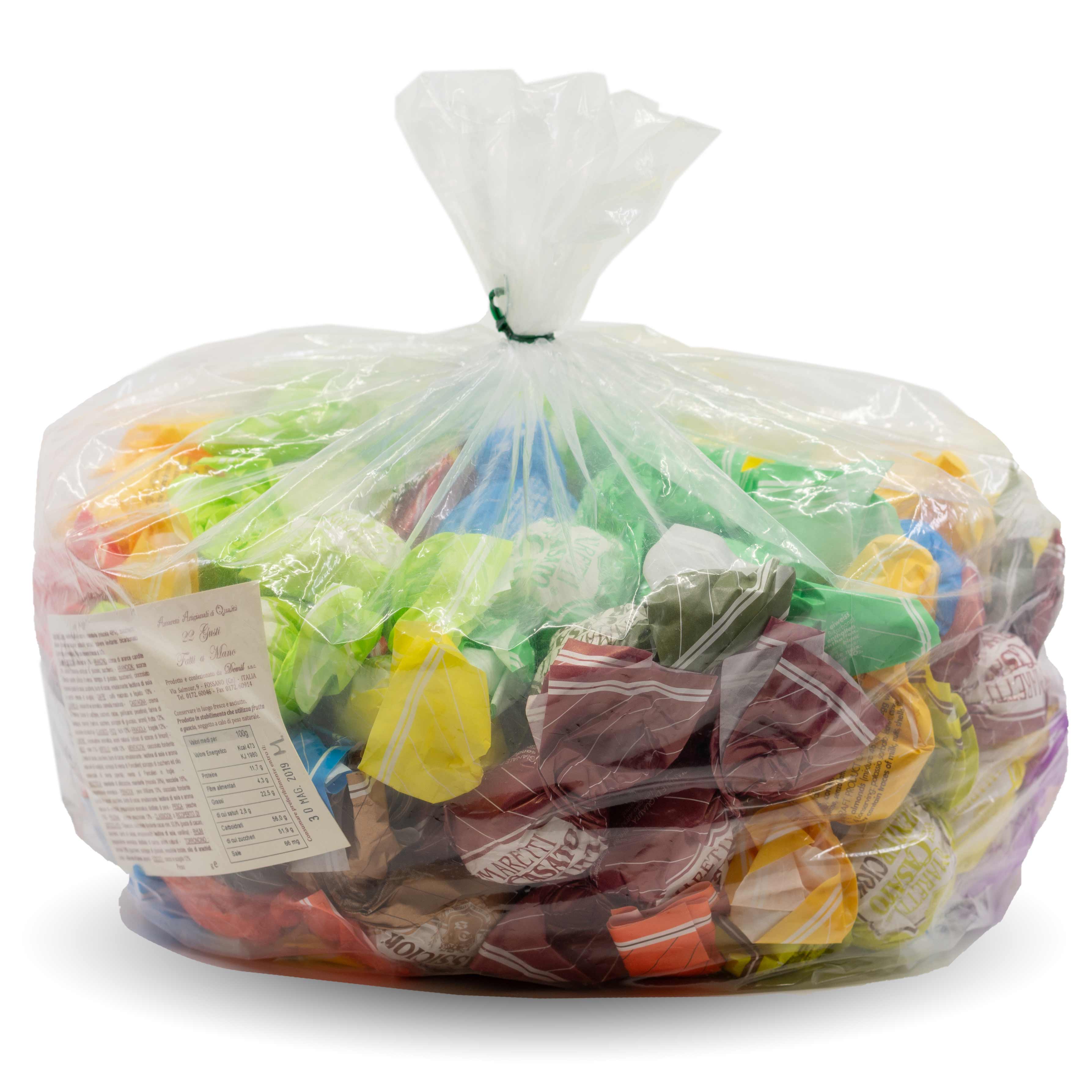 Demil Amaretti del Casato Gusti Misti, 2500g Nuss- und Mandelgebäck aus Piemont, Italien.