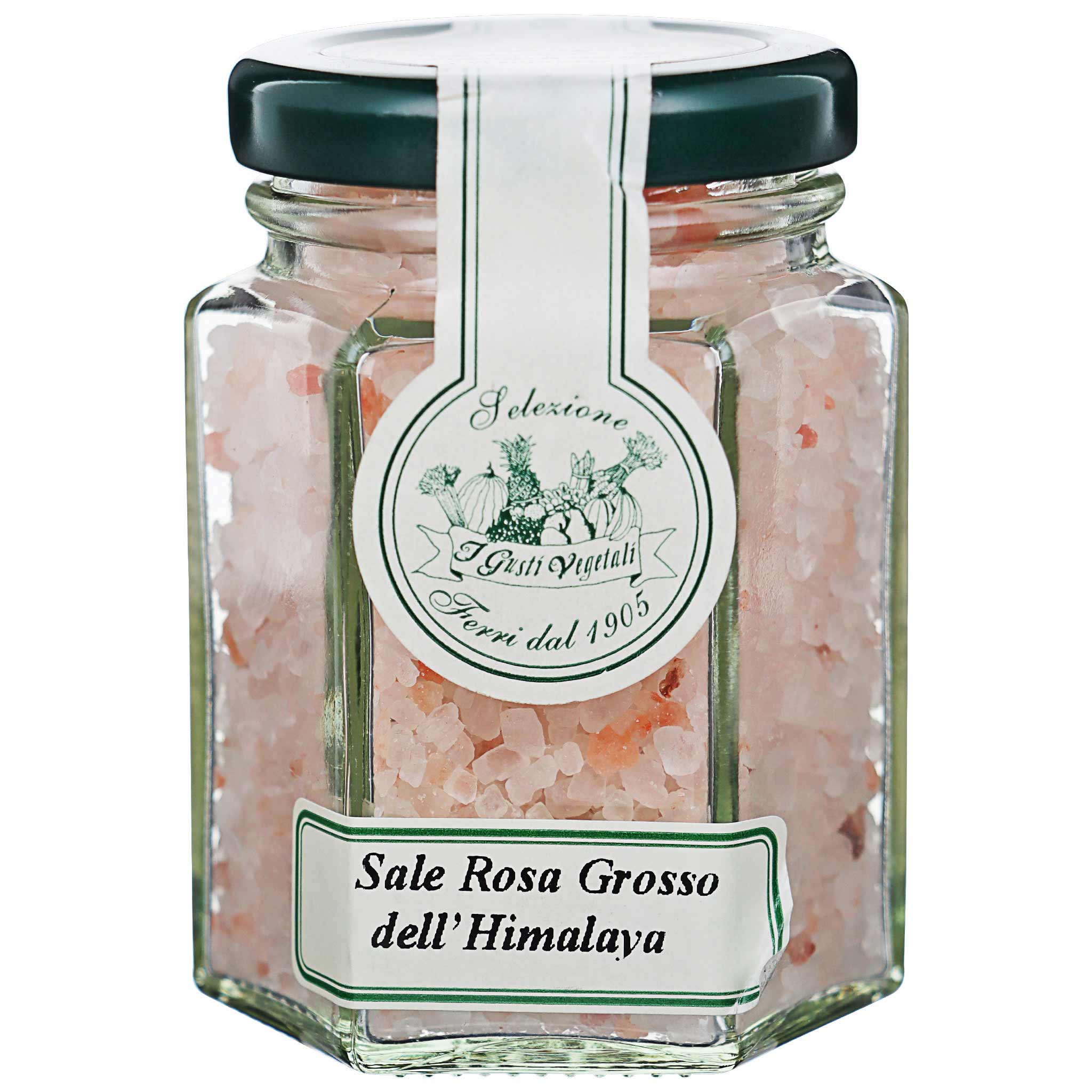 Ferri Himalaya Salz rosa grob 120g aus der Lombardei, Italien