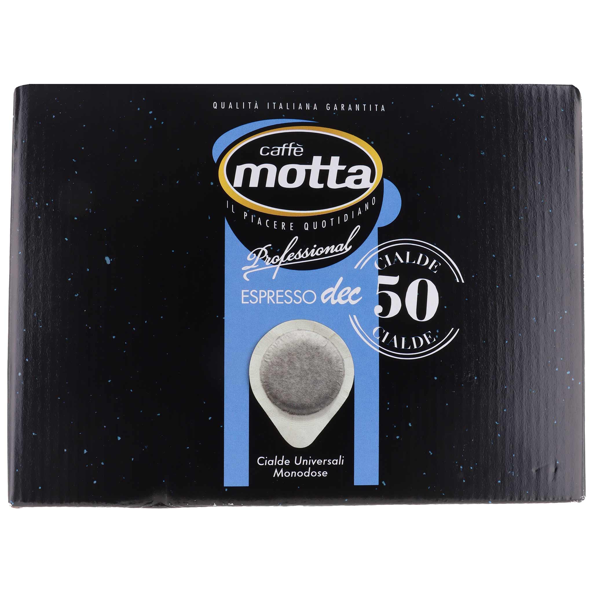 Caffè Motta Decaffeinato Cialde 50er Pack aus Kampanien, Italien.