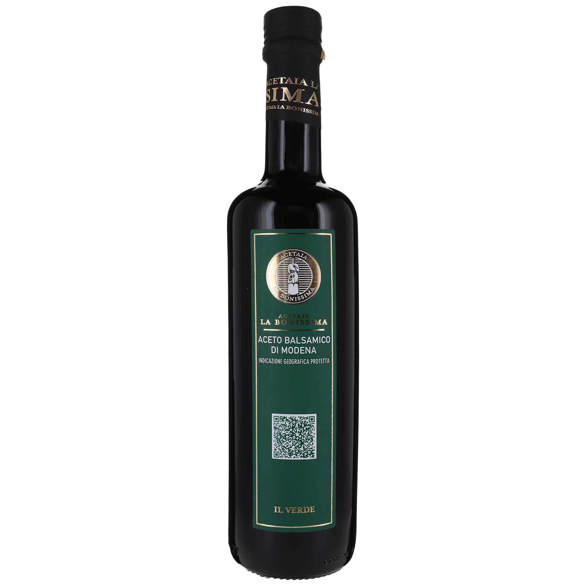 Flasche Acetaia La Bonissima, Verde, Aceto Balsamico di Modena, 500 ml